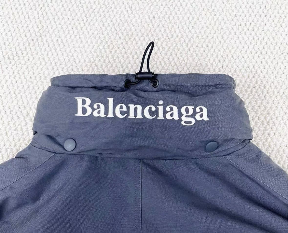 Balenciaga Balenciaga FW21 Solid Zip Parka Coat - dmc Size US S / EU 44-46 / 1 - 5 Thumbnail