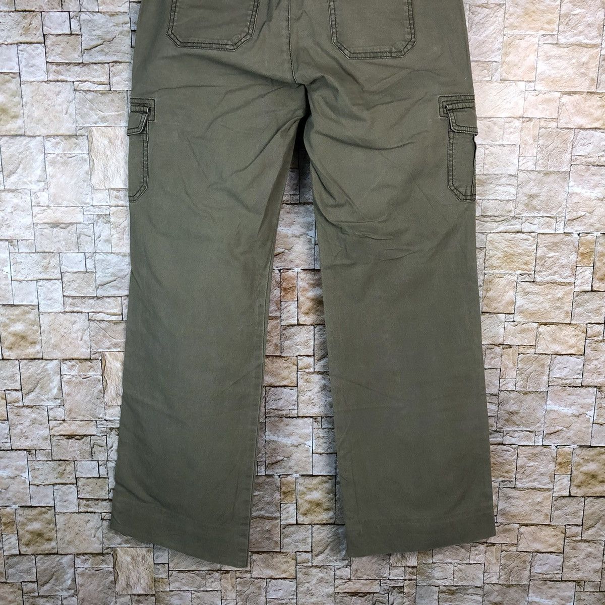Japanese Brand Kiss Mark Cargo utility tactical Multipocket Pants #A983 Size 27" / US 4 / IT 40 - 13 Thumbnail