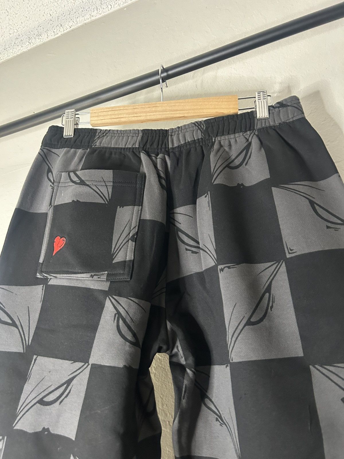 Matty Boy Matty Boy 99 Eyes Black Sweatpants Size US 34 / EU 50 - 4 Thumbnail