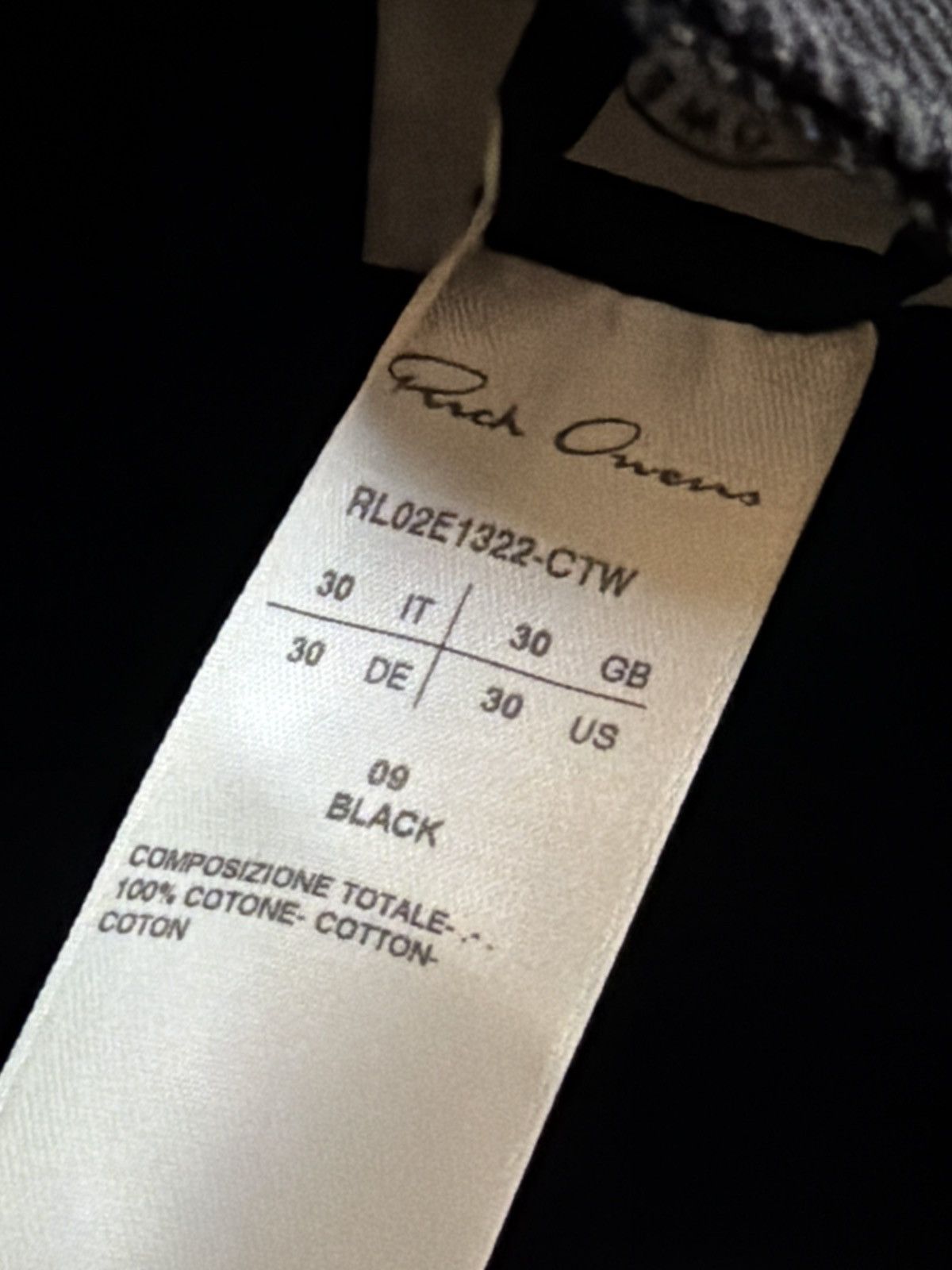 Rick Owens Rick Owens Headon Black Jeans Size US 30 / EU 46 - 9 Thumbnail