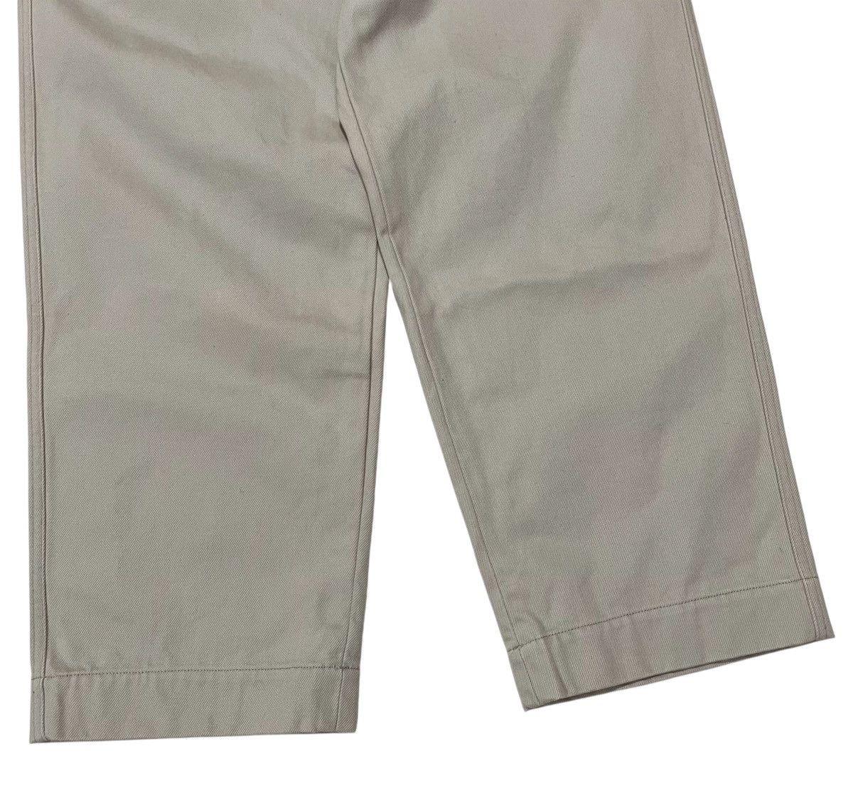 Comme des Garcons Margaret Howell Khaki Cotton Pants Size US 29 - 5 Thumbnail
