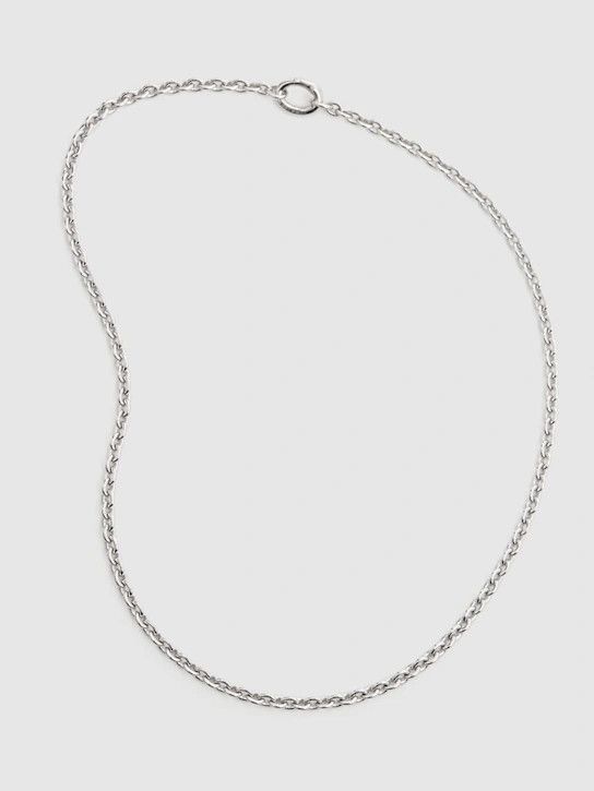 Tom Wood o1lsvrm0525 Size: M/Ada Chain Slim Necklace in Silver Size ONE SIZE - 2 Thumbnail