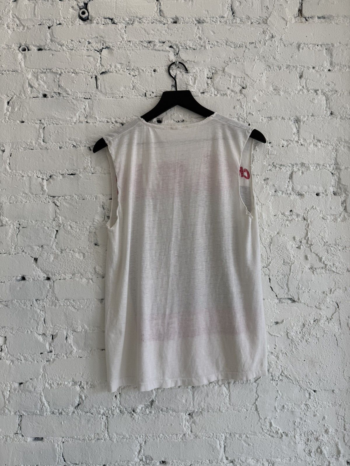 Vintage VINTAGE 1980S CHARGED GBH ‘GIVE ME FIRE’ CUTOFF TEE Size US L / EU 52-54 / 3 - 3 Thumbnail
