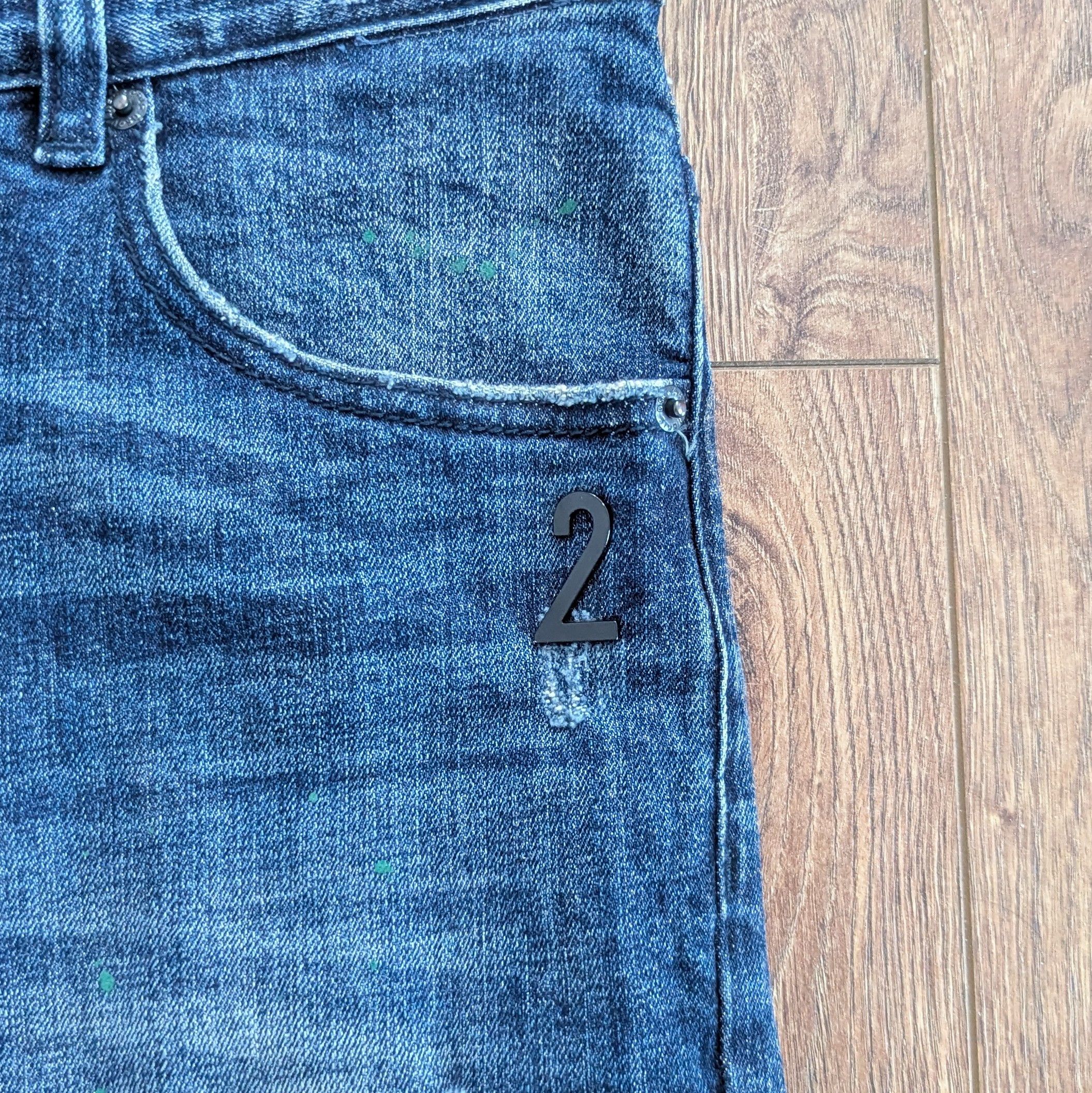Dsquared2 DSQUARED2 Slim Jean Made In Italy Denim Pants Luxury Brand Size US 34 / EU 50 - 7 Thumbnail