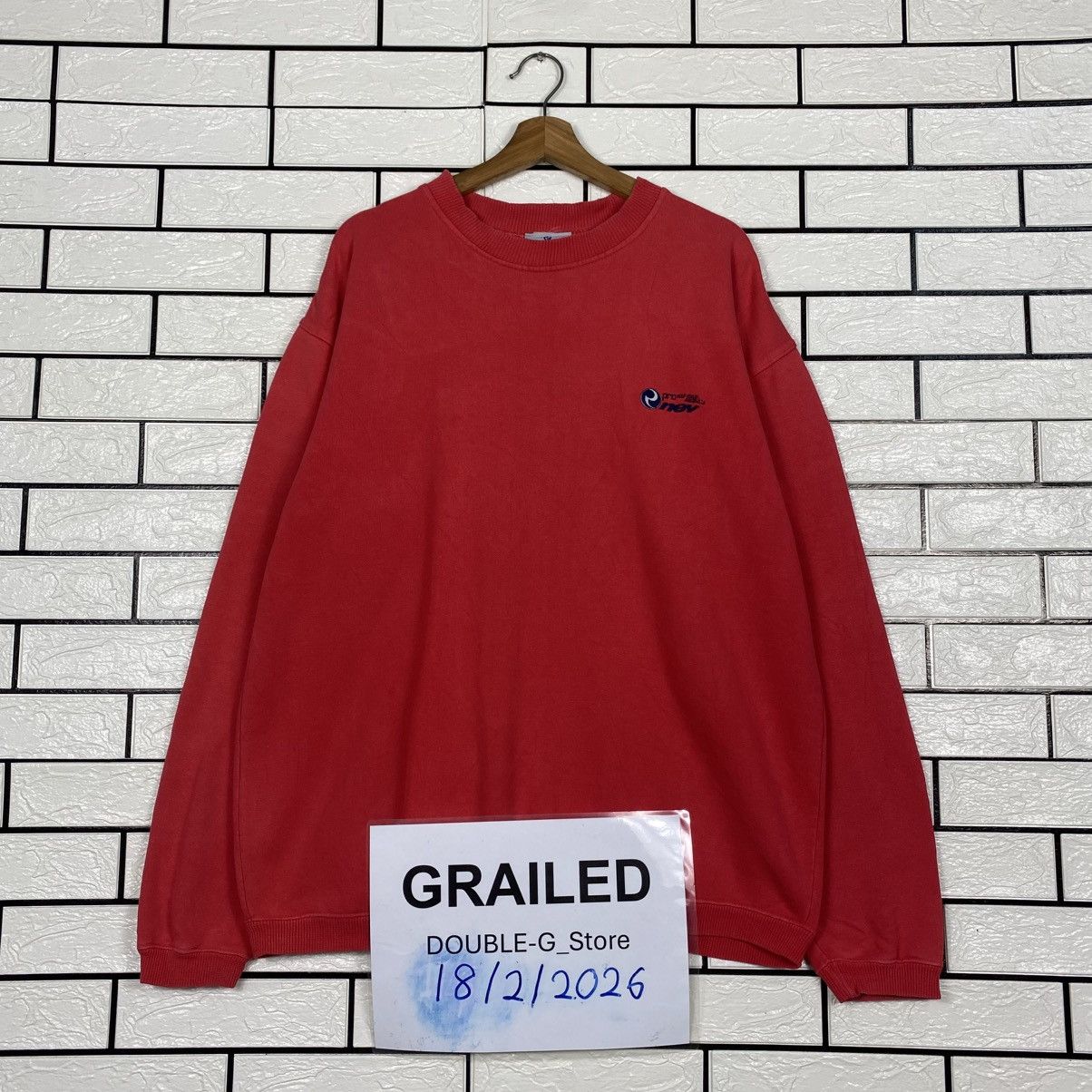 Japanese Brand 📌Vintage Sweatshirt Crewneck Nev Sportswear Big Logo Size US L / EU 52-54 / 3 - 1 Thumbnail
