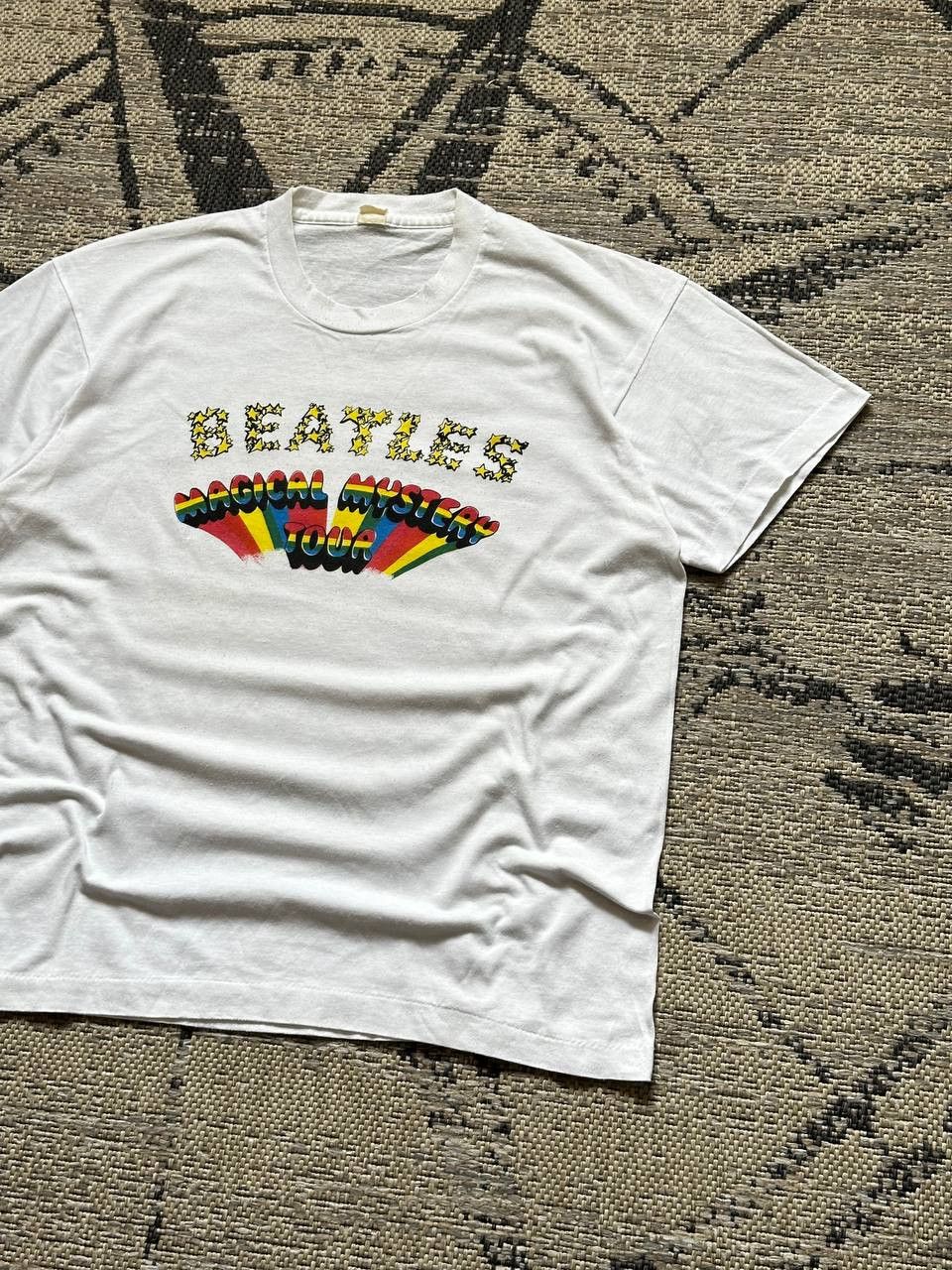 Band Tees 1987 The Beatles Magical Mystery Tour Rare T Shirt Size US L / EU 52-54 / 3 - 3 Thumbnail