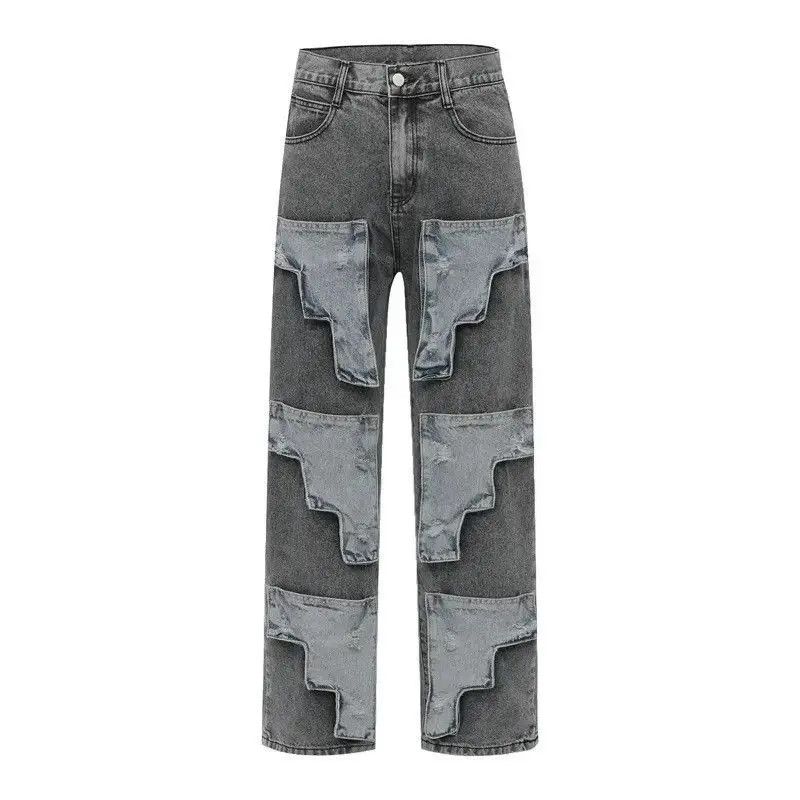 Japanese Brand Retro loose ripped high street jeans Size US 30 / EU 46 - 5 Thumbnail