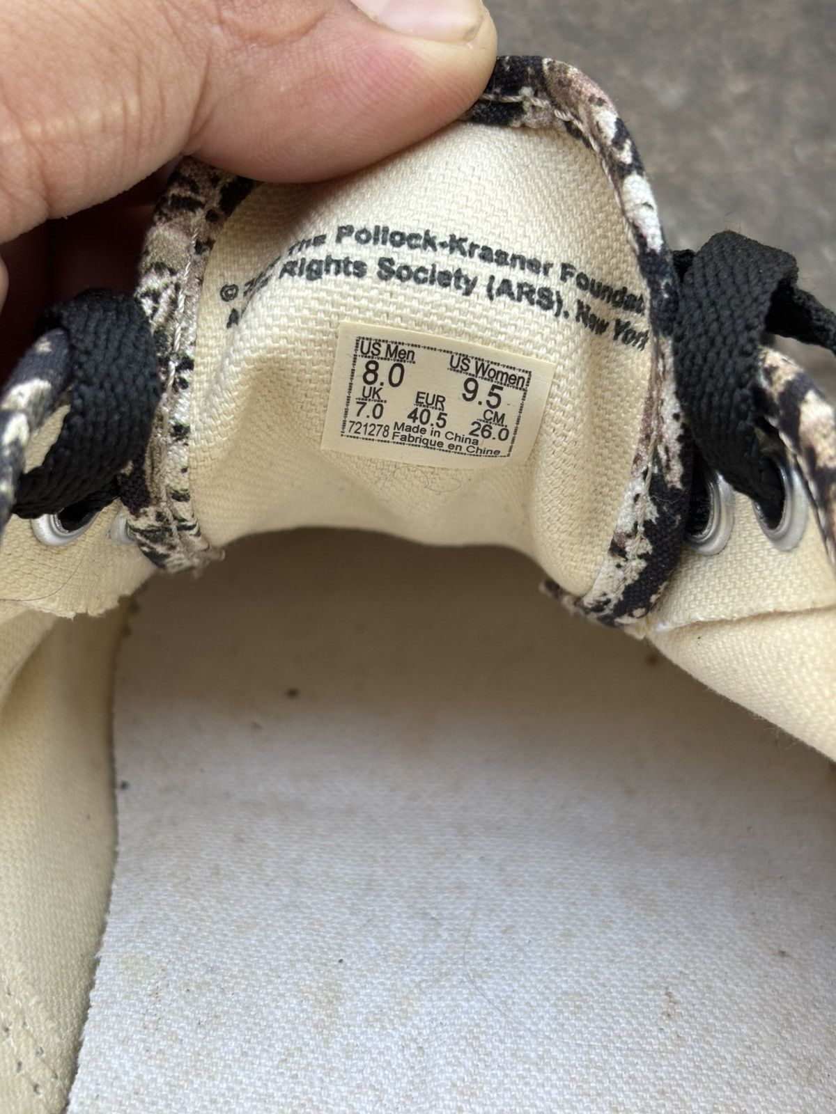 Vans Vans x MoMA Size US 8 / EU 41 - 5 Thumbnail