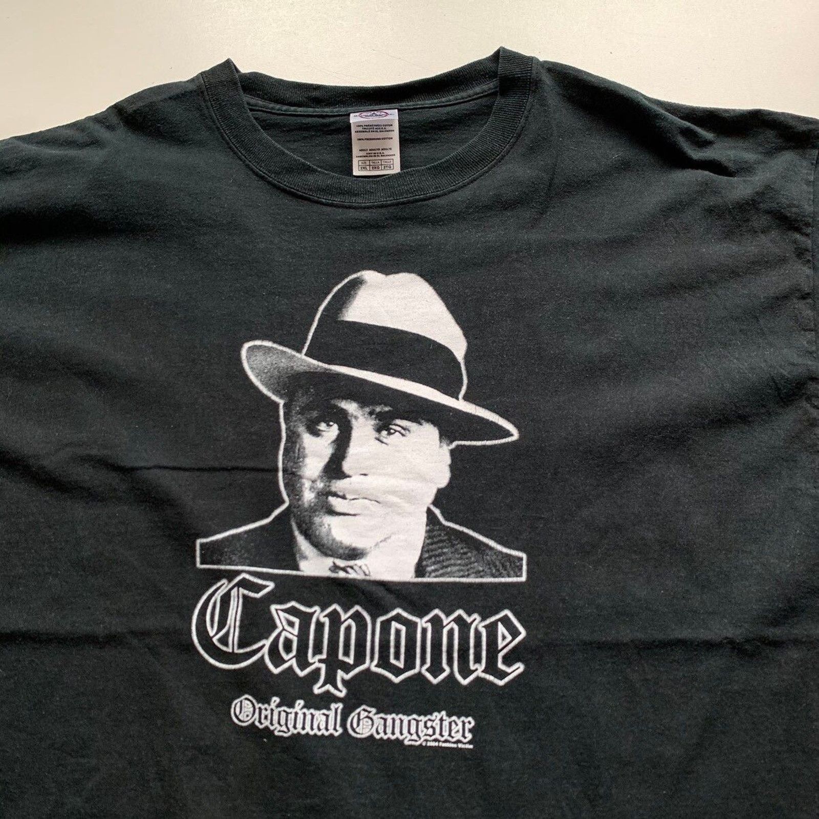 Delta Vintage Y2K Capone Gangster Fashion Victim T Shirt XXL Rare Size US XXL / EU 58 / 5 - 2 Thumbnail