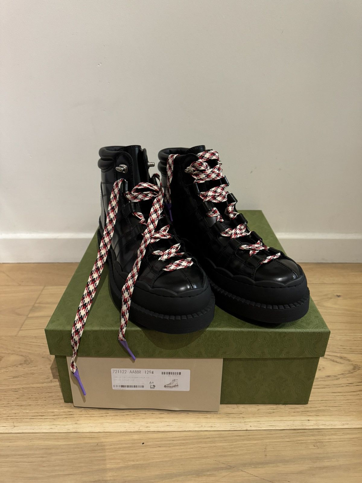 Gucci Gucci Ghibli Leather Trekking Boot Size US 6.5 / EU 39-40 - 4 Thumbnail