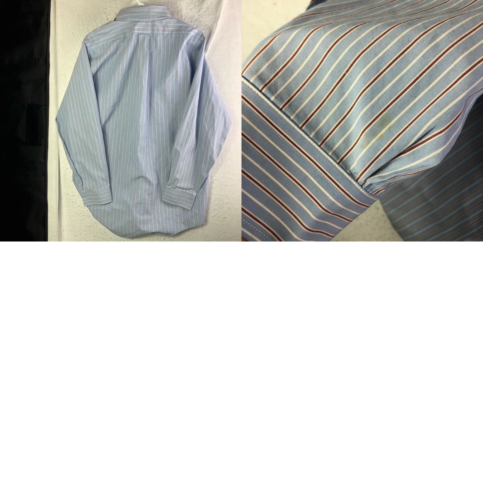 Brooks Brothers Brooks Brothers Mens Button-Up Shirt 15.5 33 Blue Striped Long Sleeve Button-Up Shirt Size US L / EU 52-54 / 3 - 8 Thumbnail