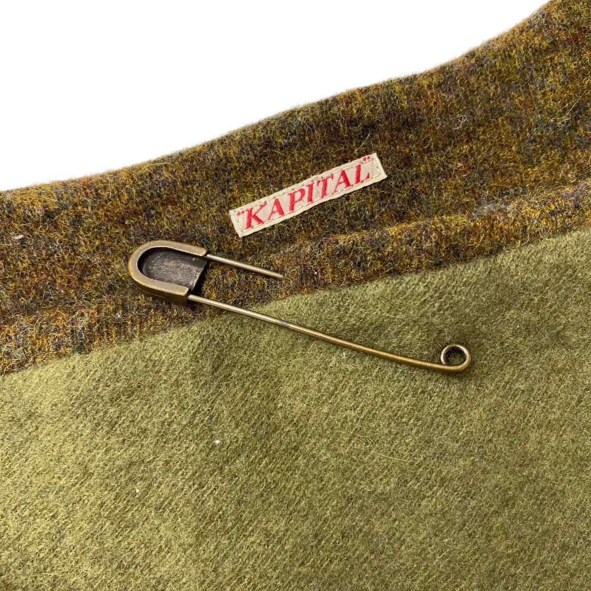 Kapital Safety Pin Wool Knit Sweater Size M / US 6-8 / IT 42-44 - 7 Thumbnail