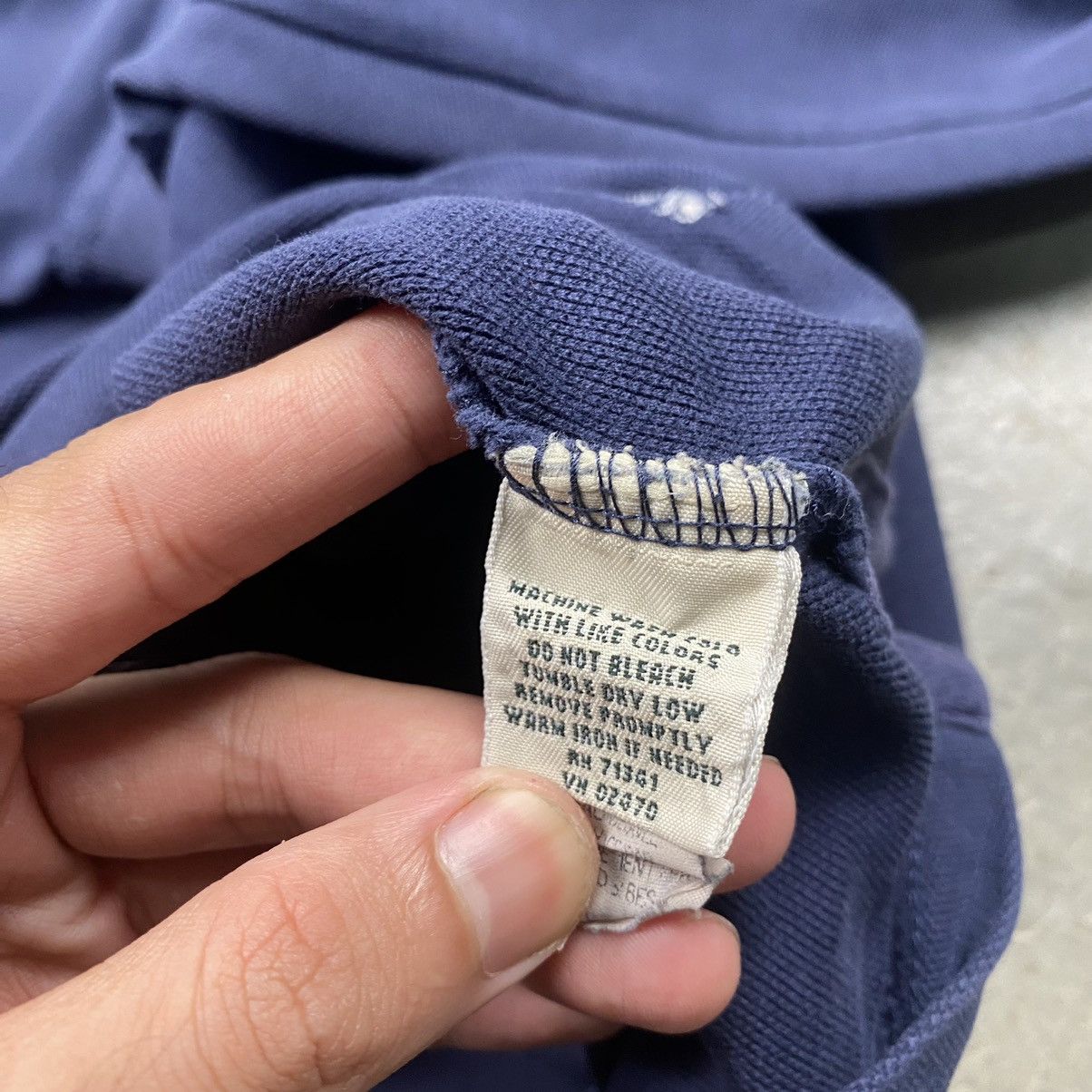 L.L. Bean × Vintage y2k LL Bean Distressed Quarter Zipper Size US M / EU 48-50 / 2 - 8 Thumbnail
