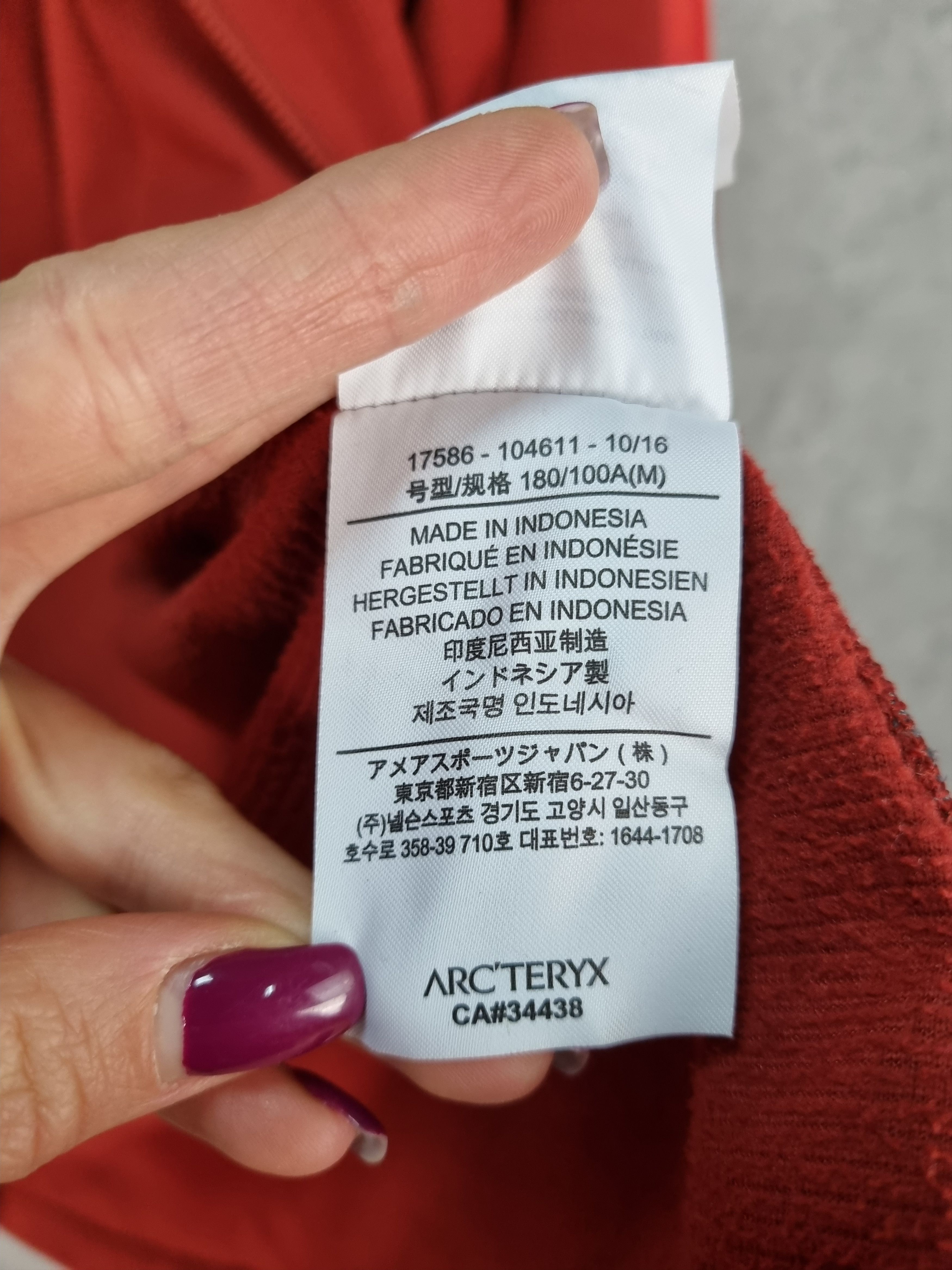 Arc'teryx Arcteryx Polartec Fleece Light Zipped Track Top Size US M / EU 48-50 / 2 - 12 Thumbnail