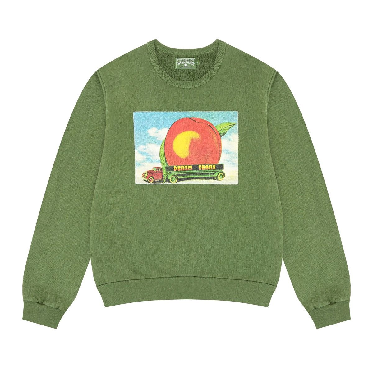 DENIM TEARS Stussy x Denim Tears Giant Fruit Crewneck Size US XL / EU 56 / 4 - 1 Thumbnail
