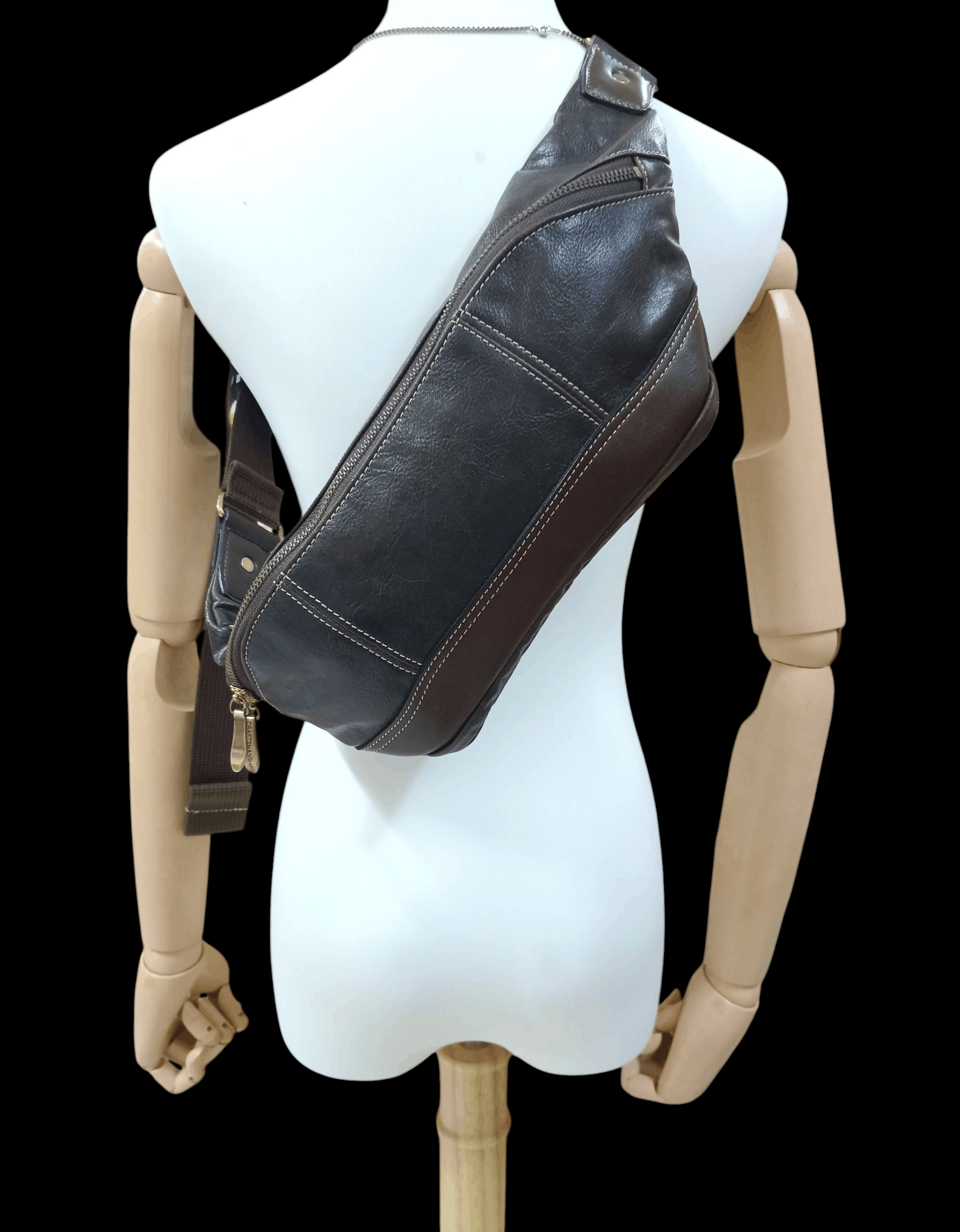 Leather CRAFTMANSHIP LEATHER POUCH/CROSSBODY Size ONE SIZE - 1 Thumbnail
