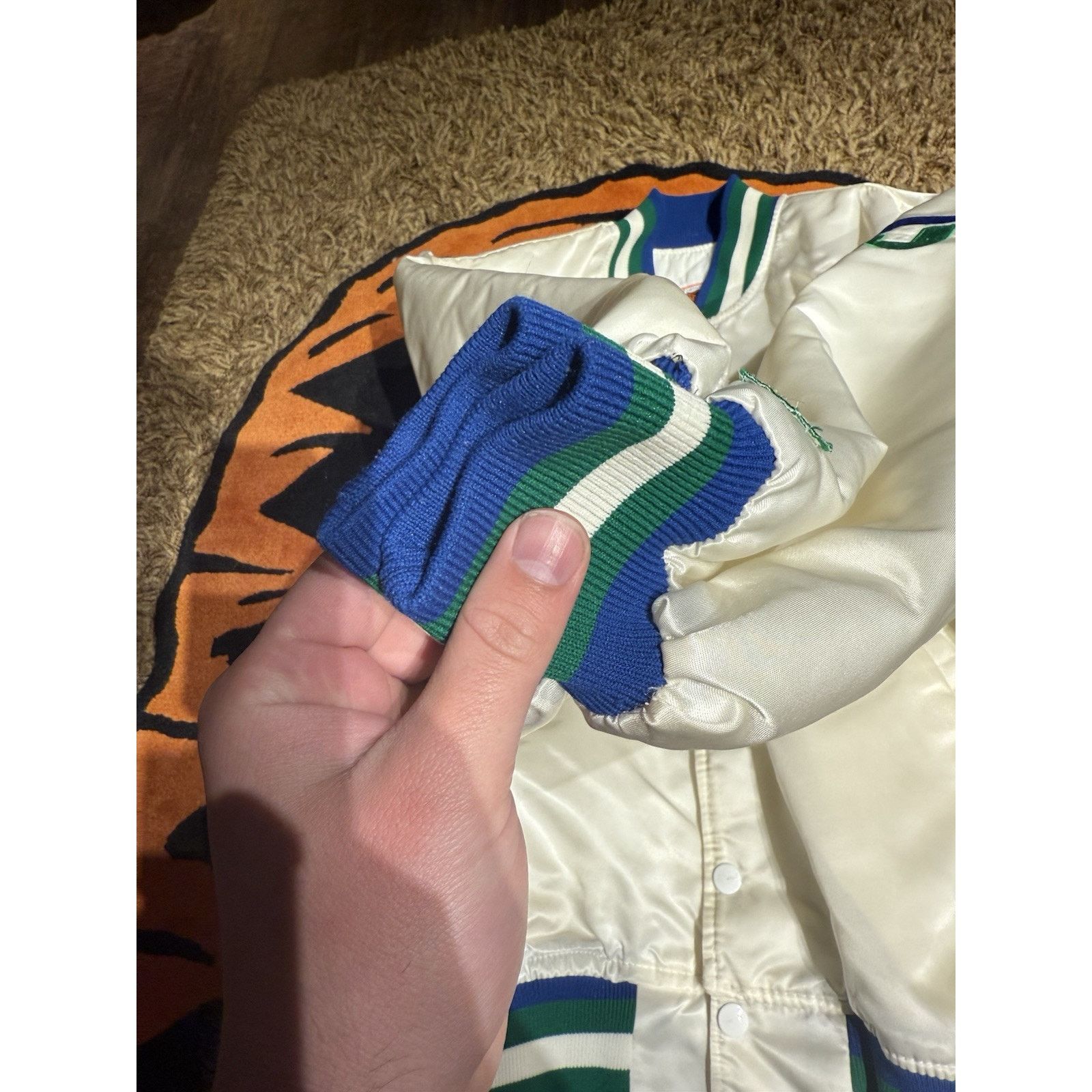 Starter Vintage Hartford Whalers Starter Satin Jacket Large Size US L / EU 52-54 / 3 - 5 Thumbnail