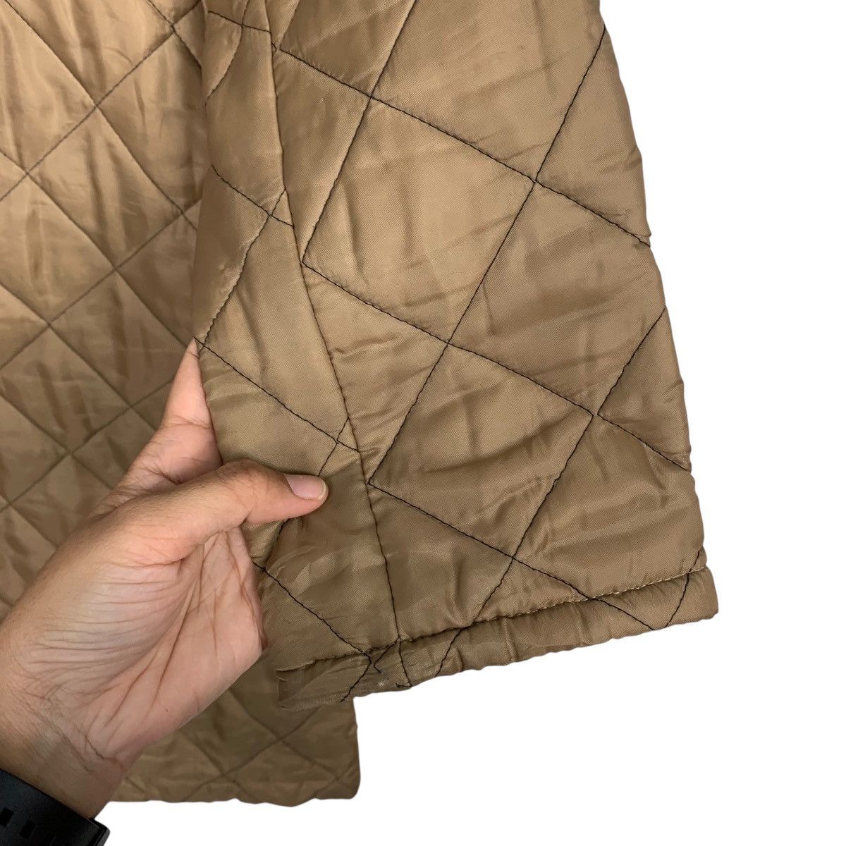 Other Beaver Of Bolton Hooded Quilted Coat Made In England Size M / US 6-8 / IT 42-44 - 14 Thumbnail