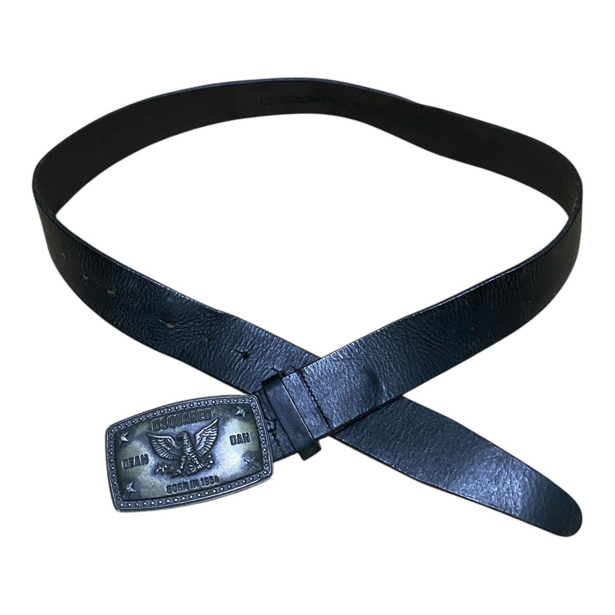 Dsquared2 DSQUARED EAGLE DEAN DAN BORN 1964 LEATHER BELT Size ONE SIZE - 1 Thumbnail