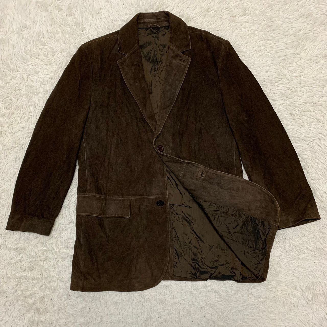 Ermenegildo Zegna Ermenegildo Zegna Cuir Leather Jacket Made in Italy Size US L / EU 52-54 / 3 - 2 Thumbnail
