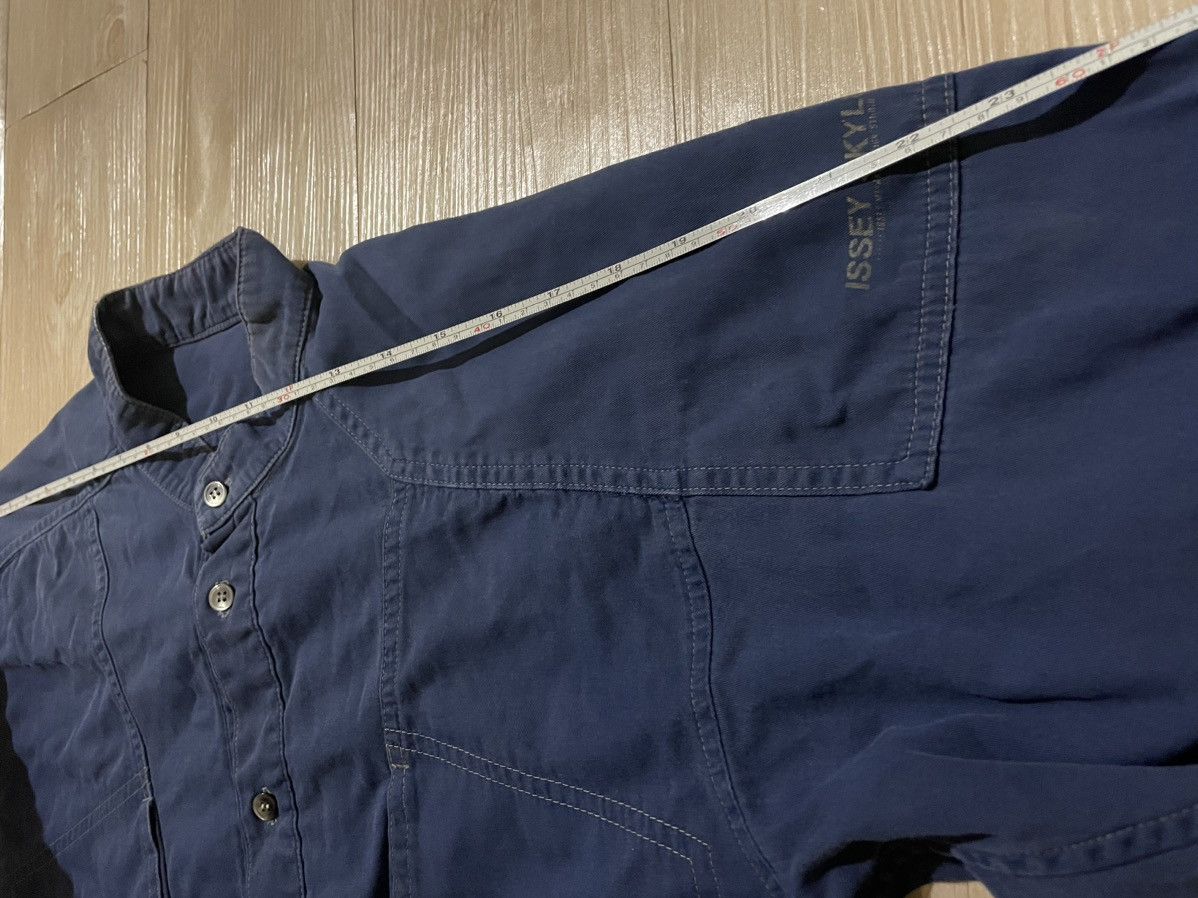 Issey Miyake Vintage Issey Miyake Skyline Pullover Button Up Tee Size US M / EU 48-50 / 2 - 11 Thumbnail