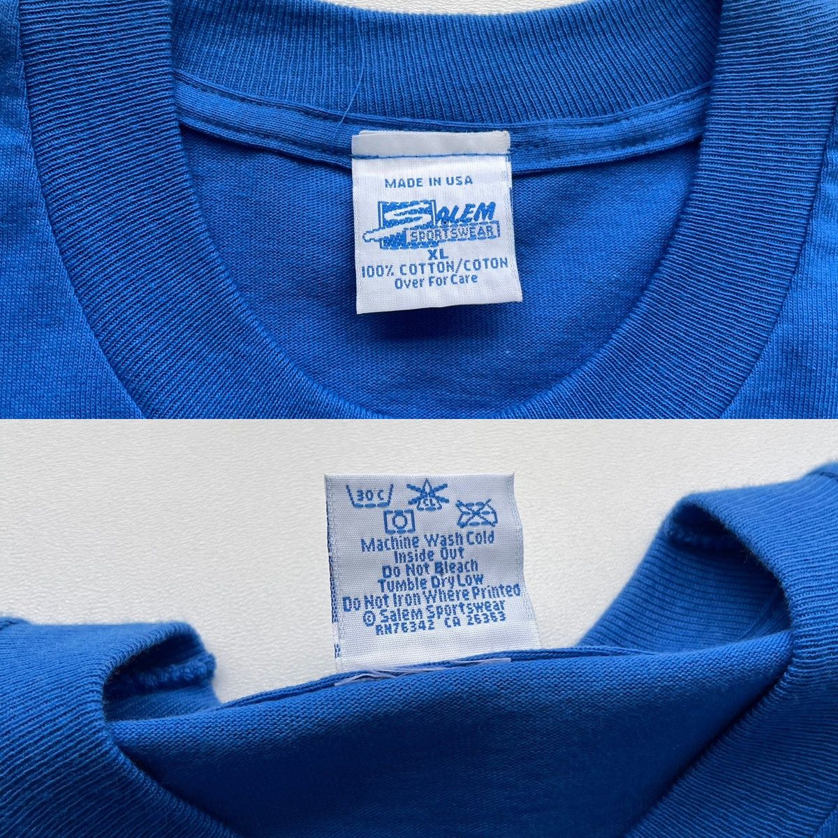 NHL × Salem Sportswear × Vintage Salem Sportswear Toronto Maple Leafs #17 1996 NHL T-Shirt Size US XL / EU 56 / 4 - 9 Thumbnail