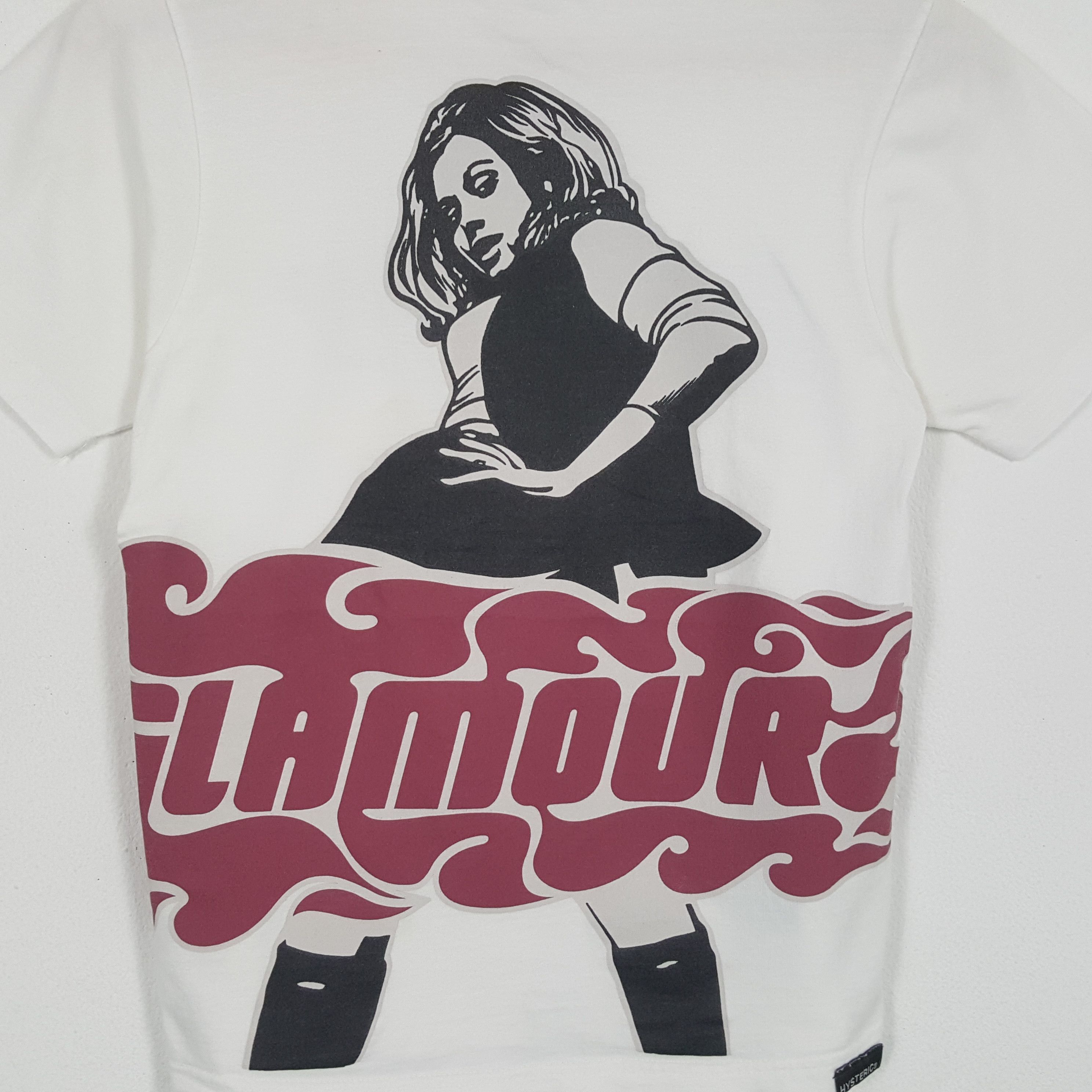 Hysteric Glamour × Japanese Brand × Vintage Vintage HYSTERIC GLAMOUR Japanese Fashion Brand T-Shirts Size XS / US 0-2 / IT 36-38 - 2 Thumbnail