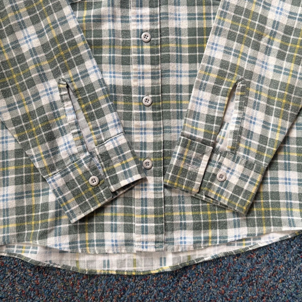Vintage Vintage 80s Maverick Flannel Button Up Shirt Size US S / EU 44-46 / 1 - 2 Thumbnail