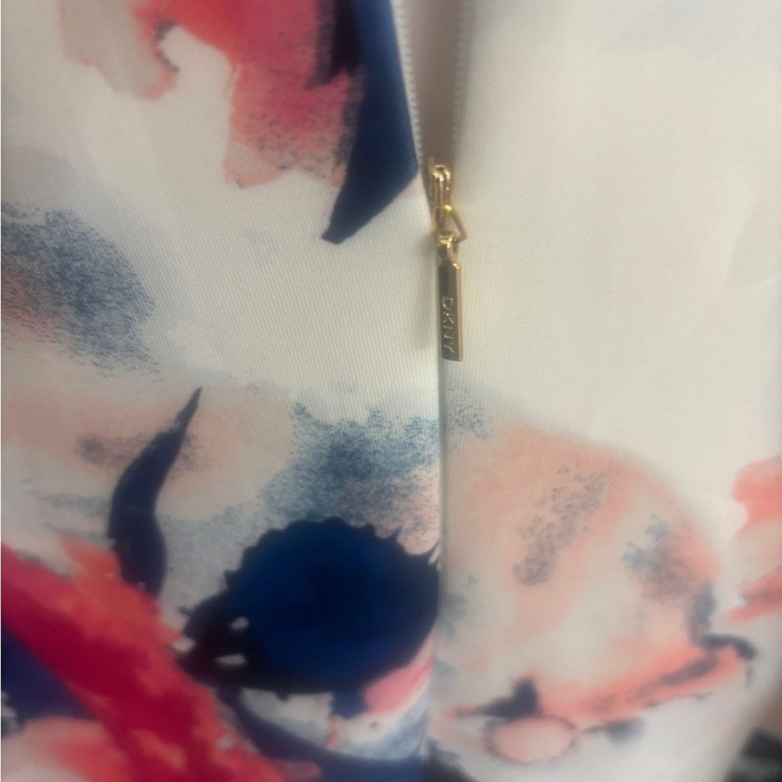 DKNY DKNY Floral Abstract Print Sheath Dress Size 14 Short Sleeve Size XL / US 12-14 / IT 48-50 - 5 Thumbnail