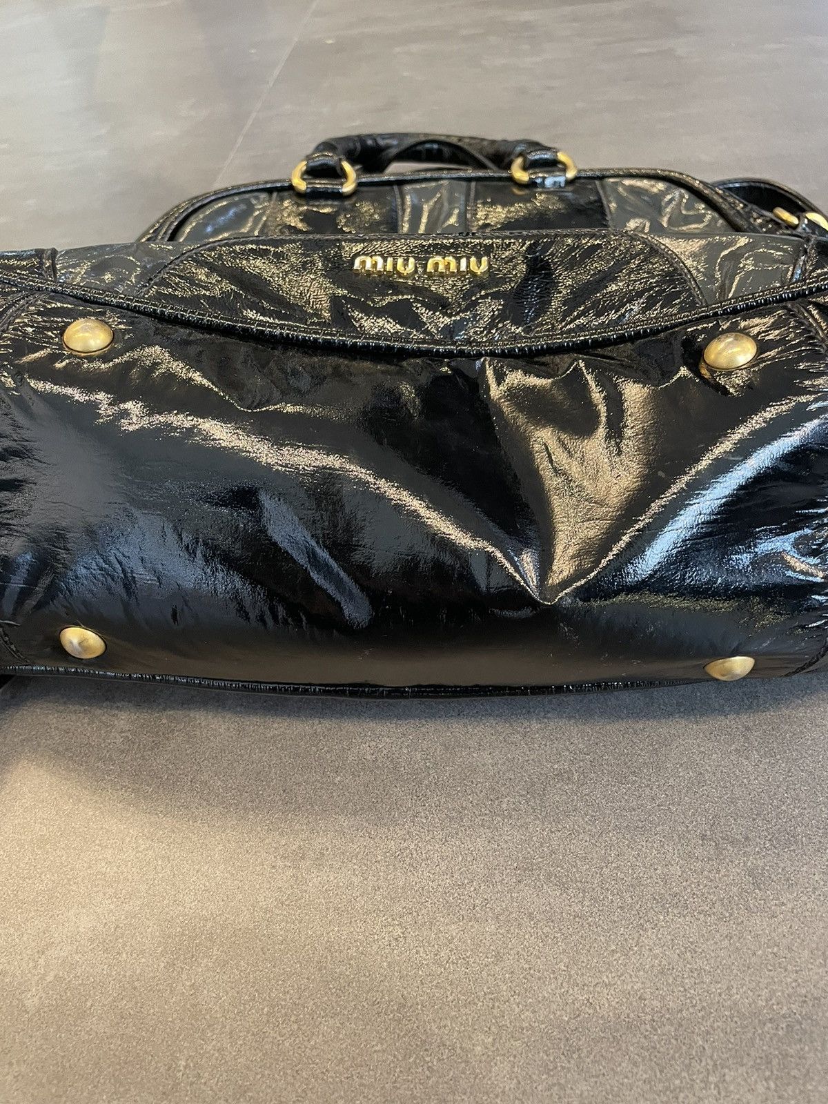 Miu Miu Miu Miu Patent leather bag Size ONE SIZE - 9 Thumbnail