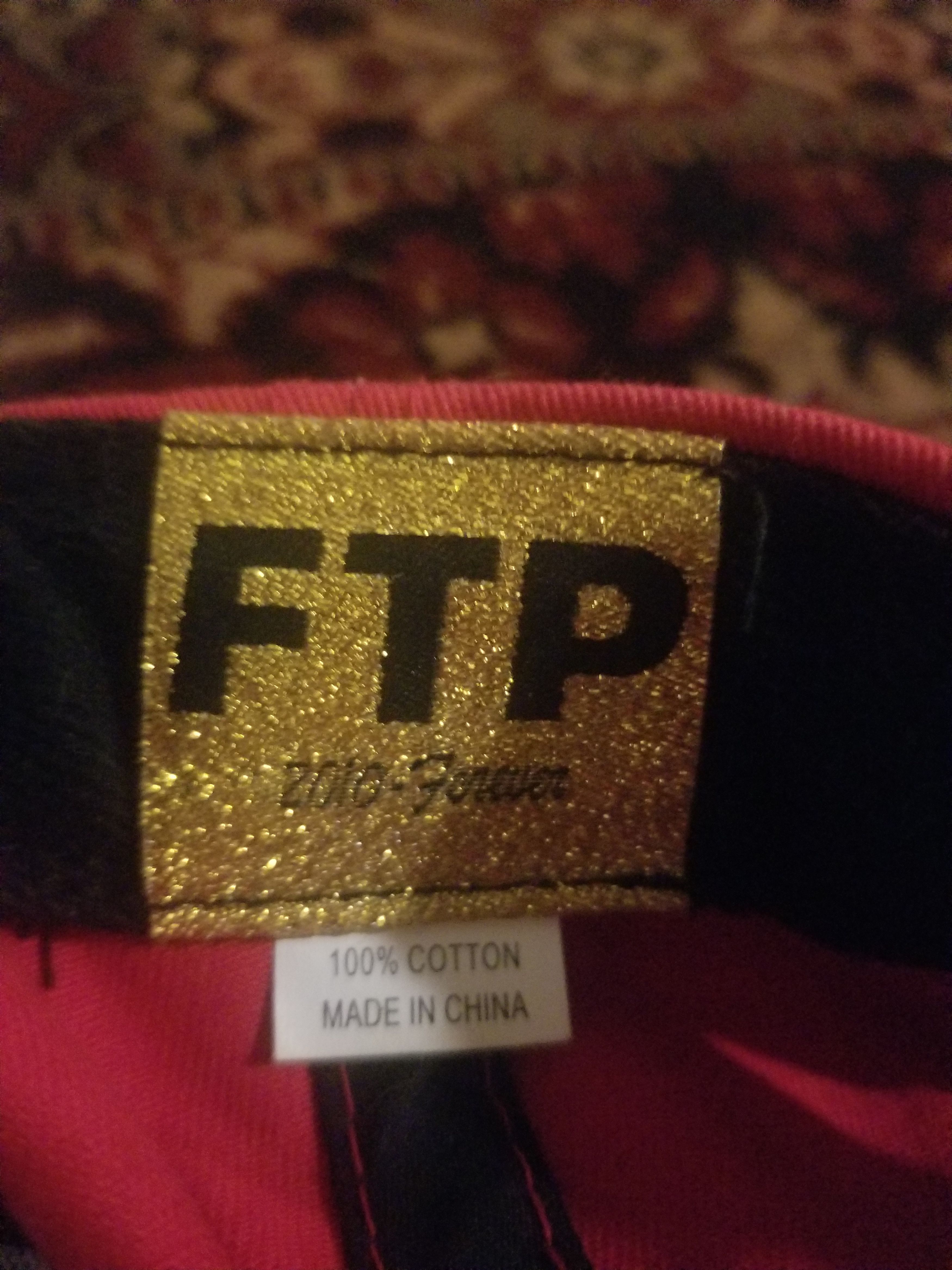 Fuck The Population ftp arch hat Size ONE SIZE - 3 Thumbnail
