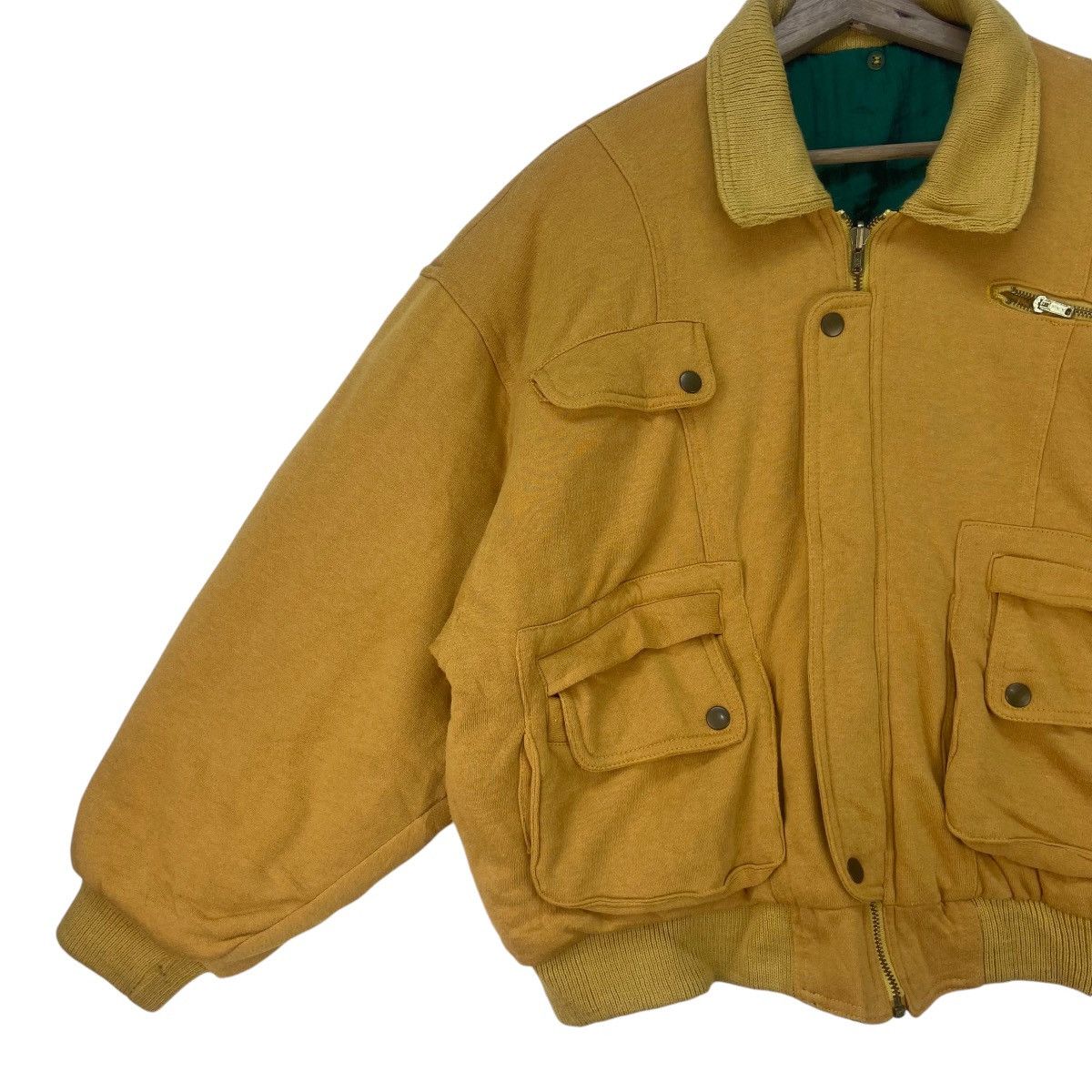 Vtg 90s Gallery Seamore Issey Miyake Inspired Bomber Style
