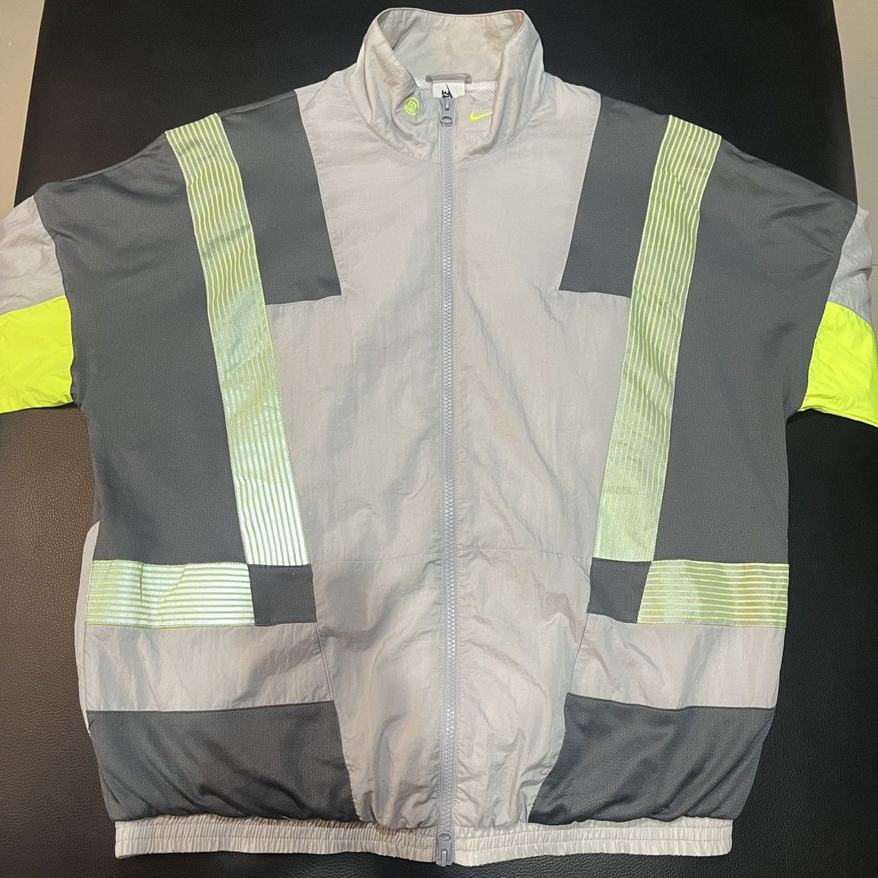 CLOT × Nike Nike X Clot A20 Woven Reflective Wolf Grey Jacket Size US S / EU 44-46 / 1 - 7 Thumbnail
