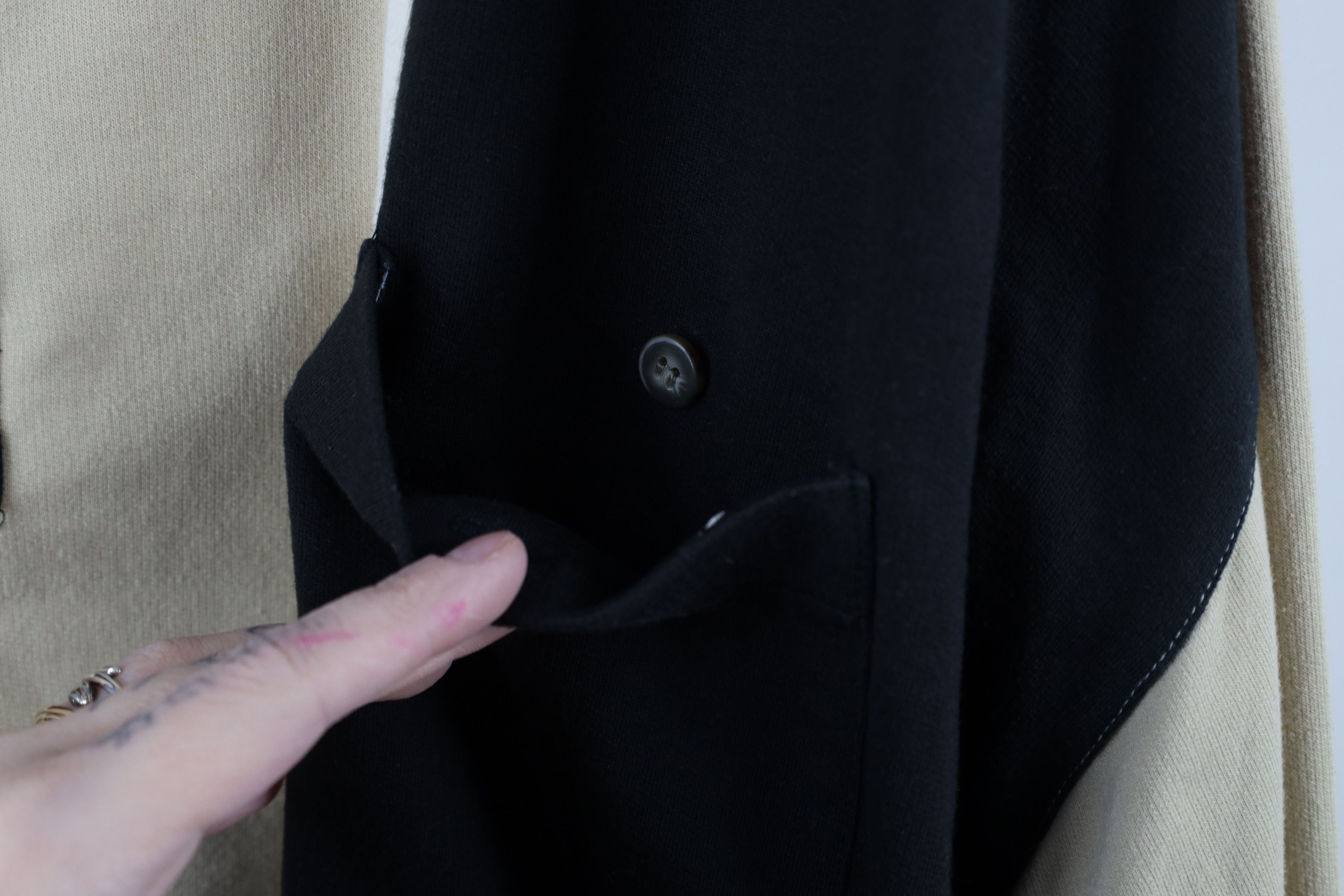 Vintage Vintage 90s Streetwear Block French Terry Collared Polo Size US XXL / EU 58 / 5 - 4 Thumbnail