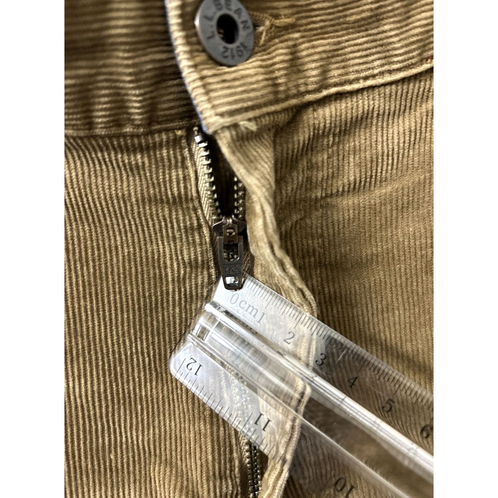 Vintage LL Bean Country Corduroy Pants Mens 34x29 Brown Classic Fit 5-Pocket Zipper Button Cotton Spandex Straight Size US 34 / EU 50 - 5 Thumbnail