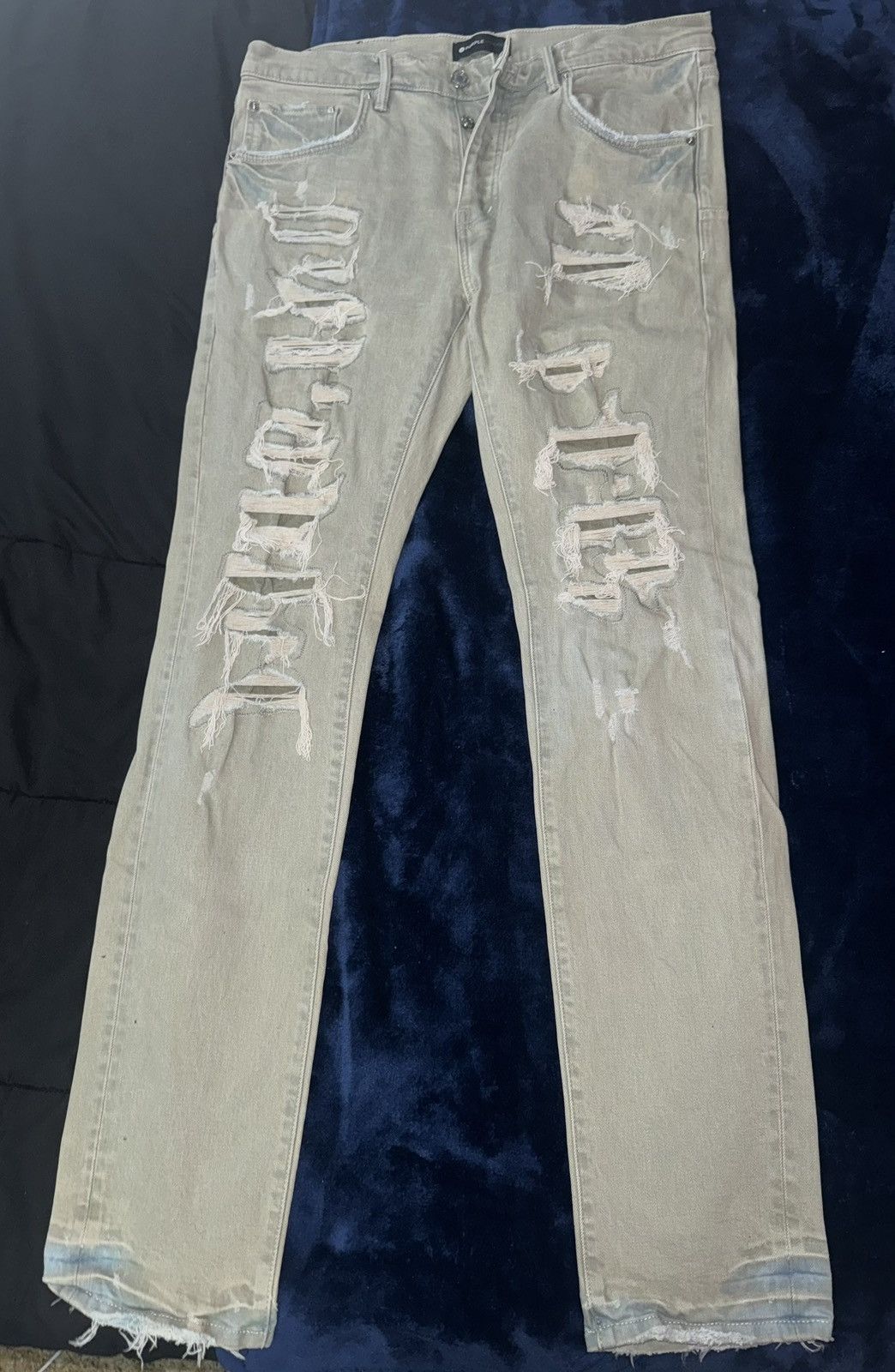 Purple Brand Slim Purple Brand Jeans Size US 34 / EU 50 - 1 Thumbnail