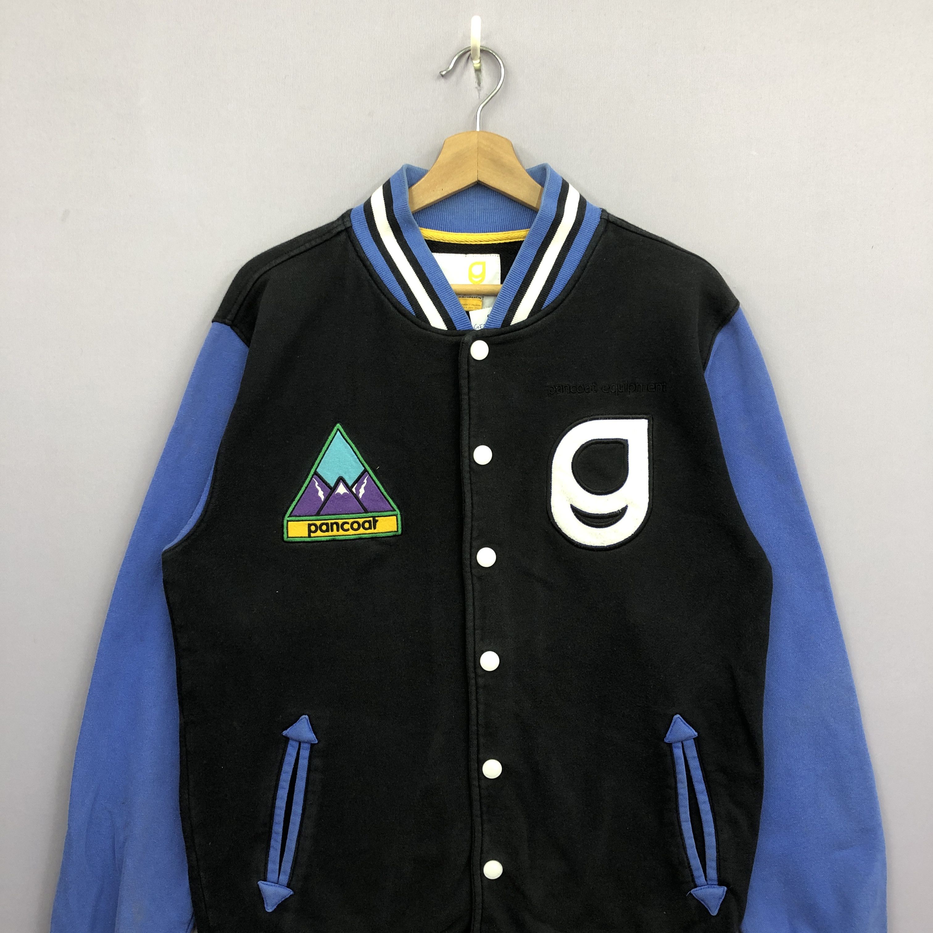 Japanese Brand × Other Vintage Japanese Pancoat Varsity Sweater Harajuku Sweatshirt Size US L / EU 52-54 / 3 - 2 Thumbnail