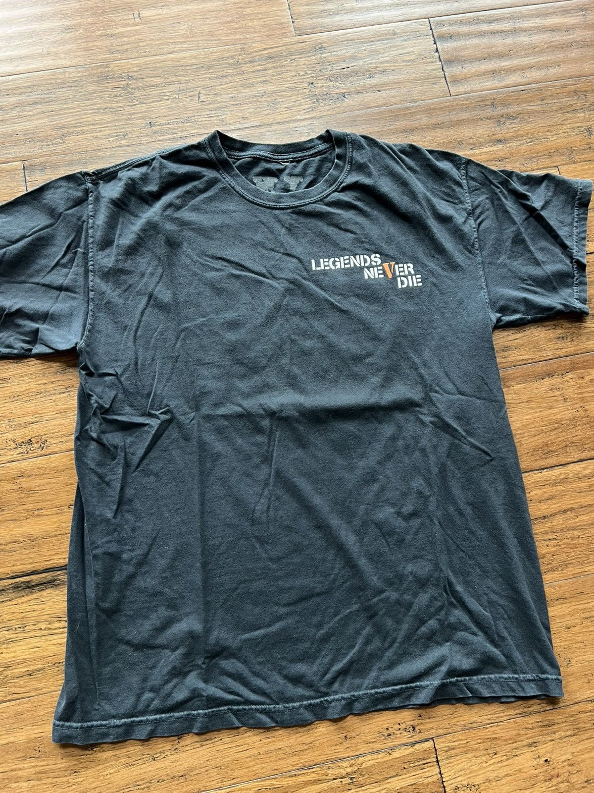 999 Club × Vlone Vlone 999 Club Legends Never Die Tee Size US L / EU 52-54 / 3 - 1 Thumbnail