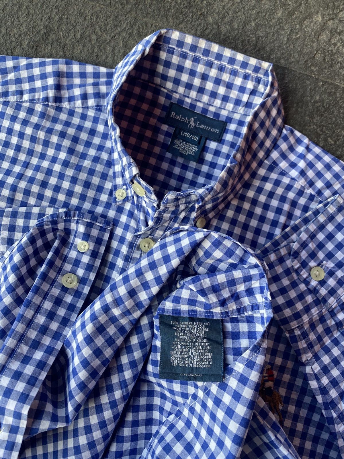 Ralph Lauren Ralph lauren riding horse embroidery plaid shirt Size US M / EU 48-50 / 2 - 5 Thumbnail