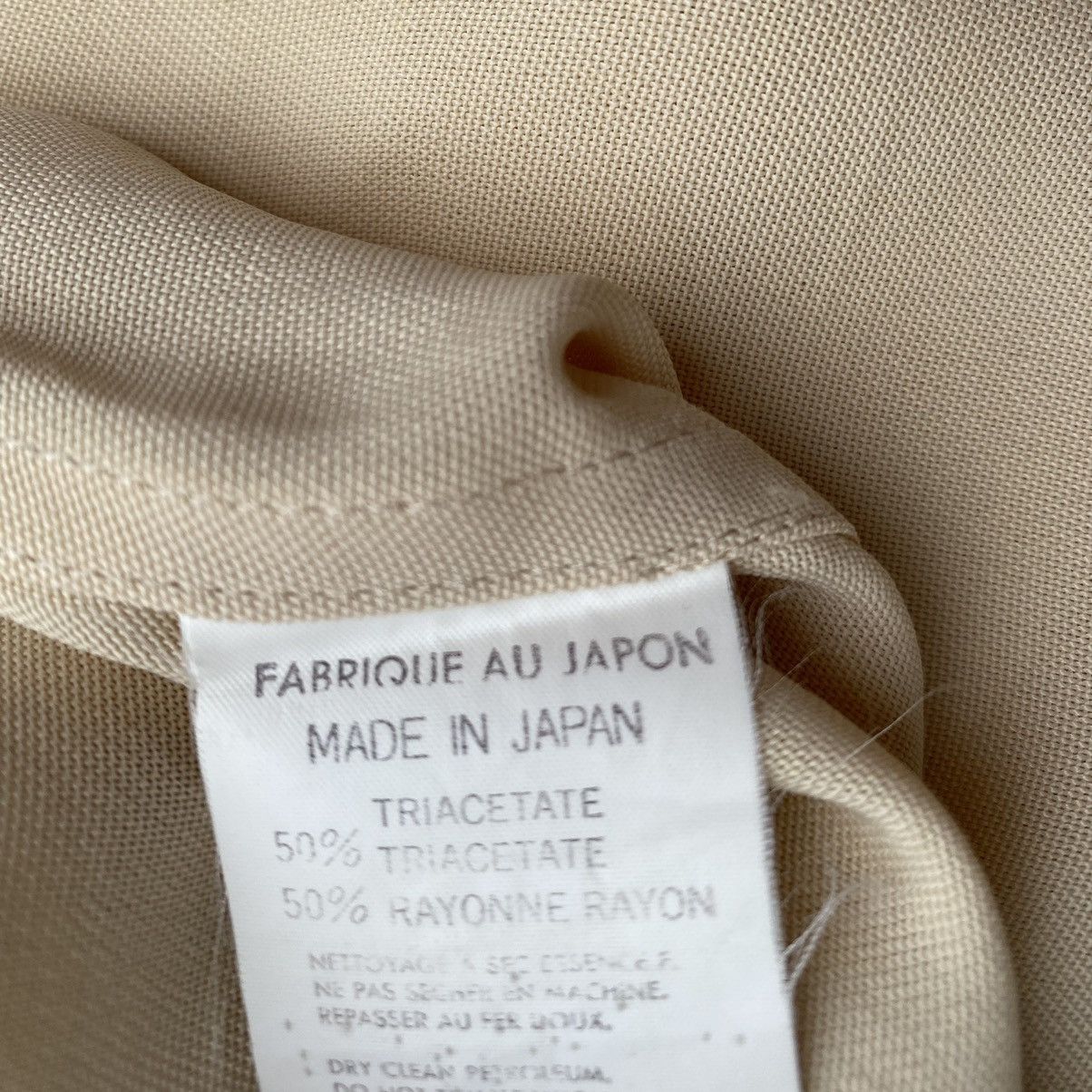 Yohji Yamamoto Y’s Shirt For Men Embroidered Collar Oversized Rayon Shirt Size US M / EU 48-50 / 2 - 5 Thumbnail