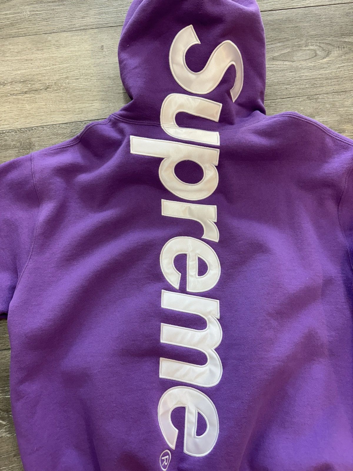 Supreme Supreme Logo Appliqué Hoodie Size US S / EU 44-46 / 1 - 2 Thumbnail