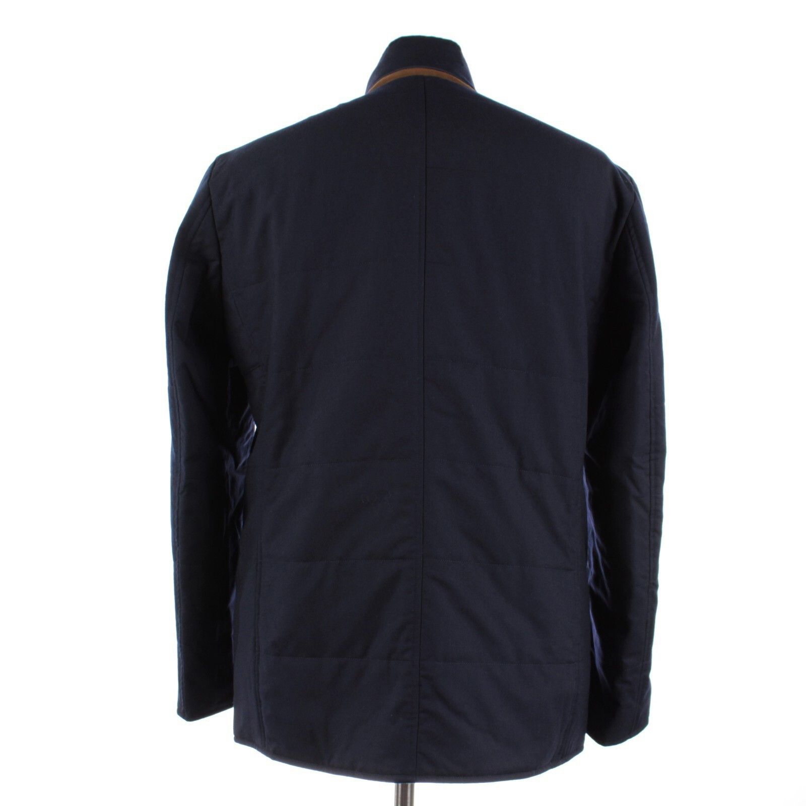 Zanella Zanella Coat Size L US In Blue Wool Size US L / EU 52-54 / 3 - 5 Thumbnail