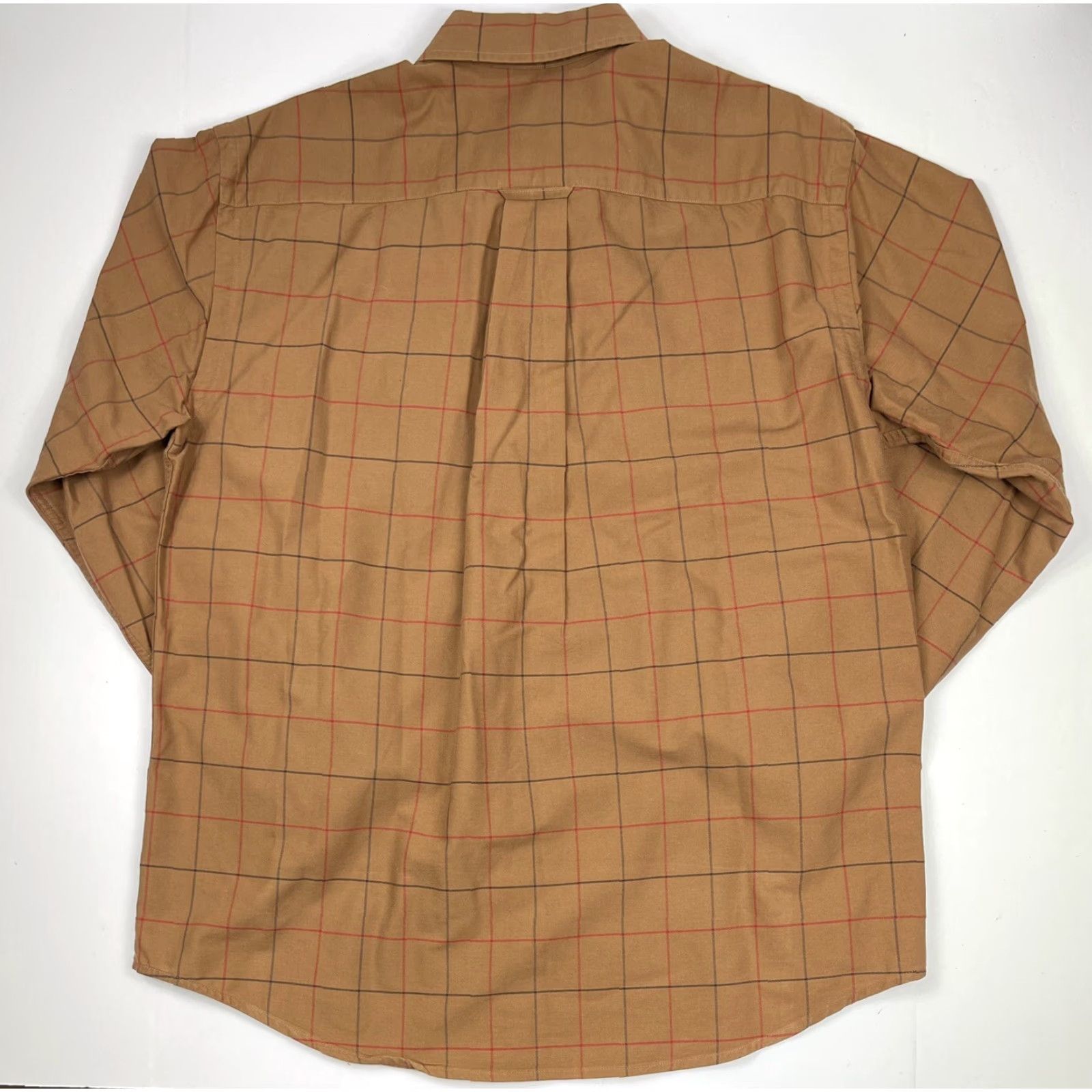 Orvis Orvis Shirt Button-Up Plaid Flannel Mens L Brown Cotton Casual Collared Size US L / EU 52-54 / 3 - 3 Thumbnail