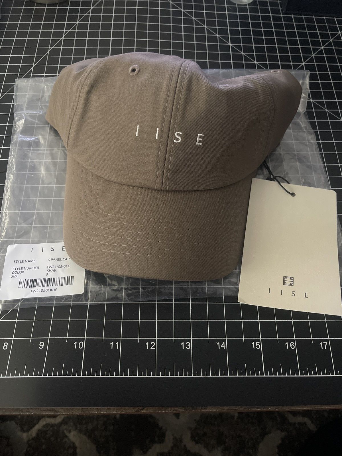 IISE IISE 6 Panel Cap Size ONE SIZE - 2 Thumbnail