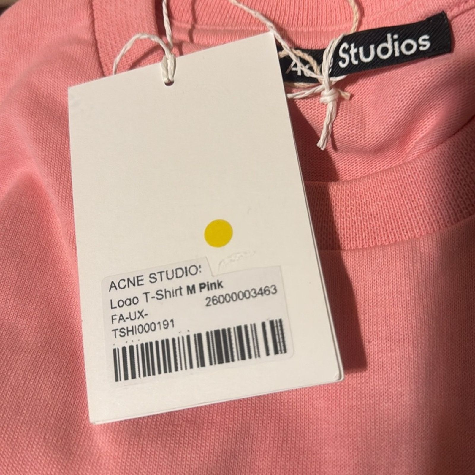 Acne Studios Acne Studios Exford Inflate T shirt Pink Size M / US 6-8 / IT 42-44 - 7 Thumbnail