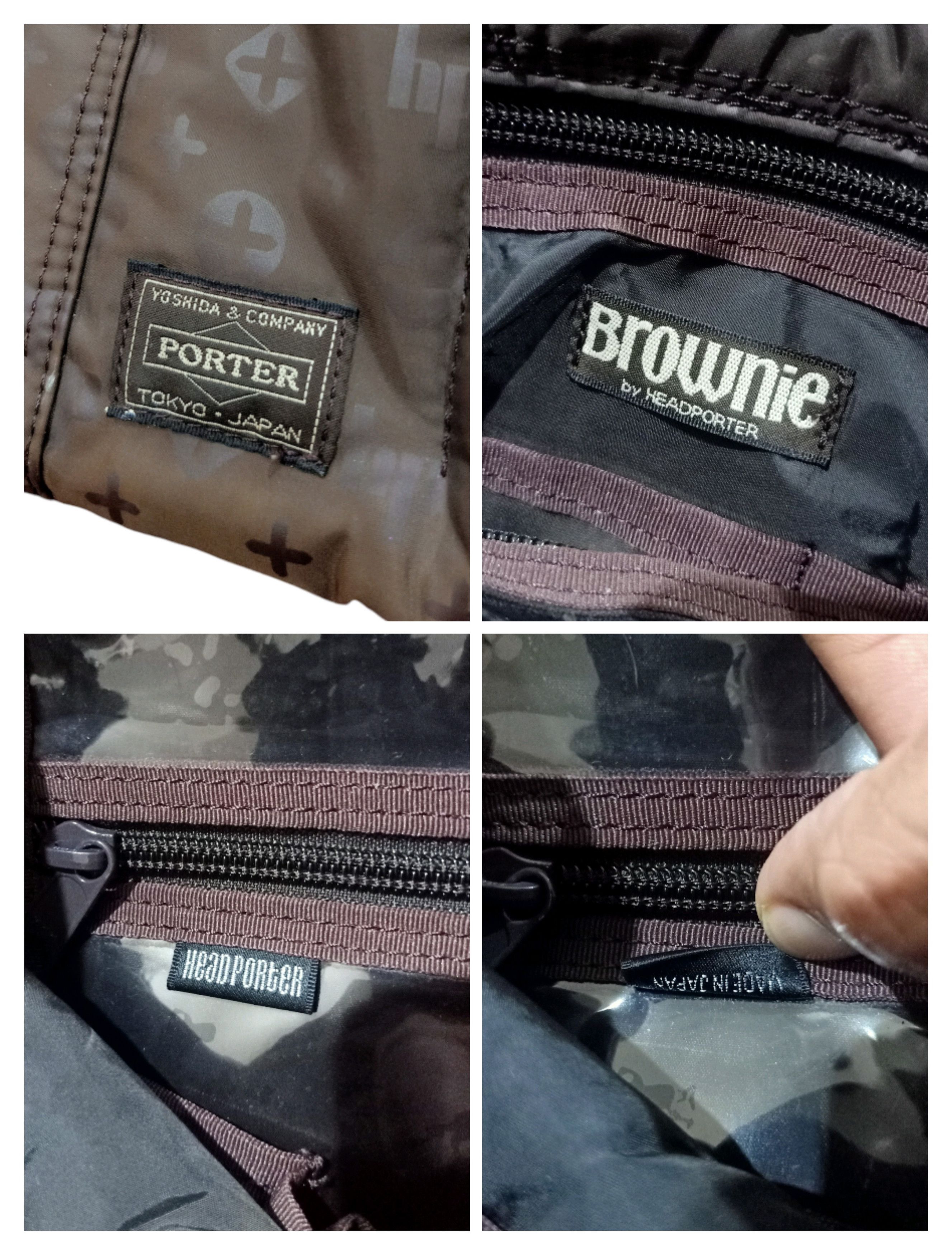 Head Porter × Porter Porter x Brownie Tote Bag Size ONE SIZE - 13 Thumbnail