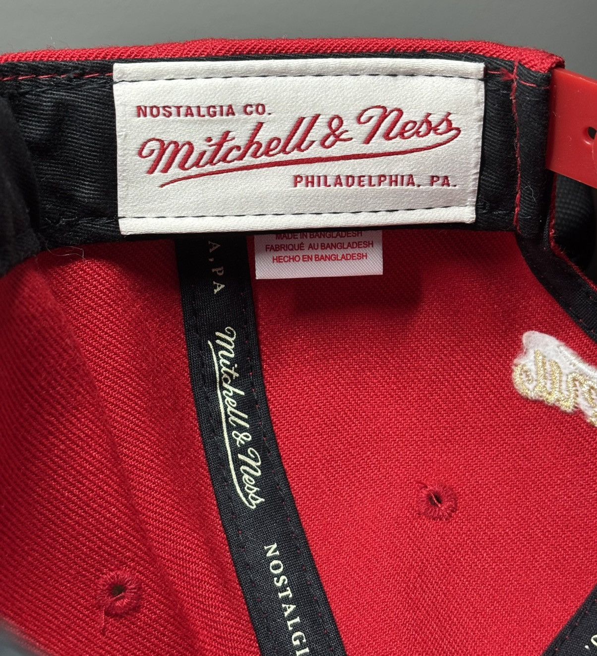 Mitchell & Ness Mitchell & Ness Chicago Bulls Snapback Hat Size ONE SIZE - 3 Thumbnail