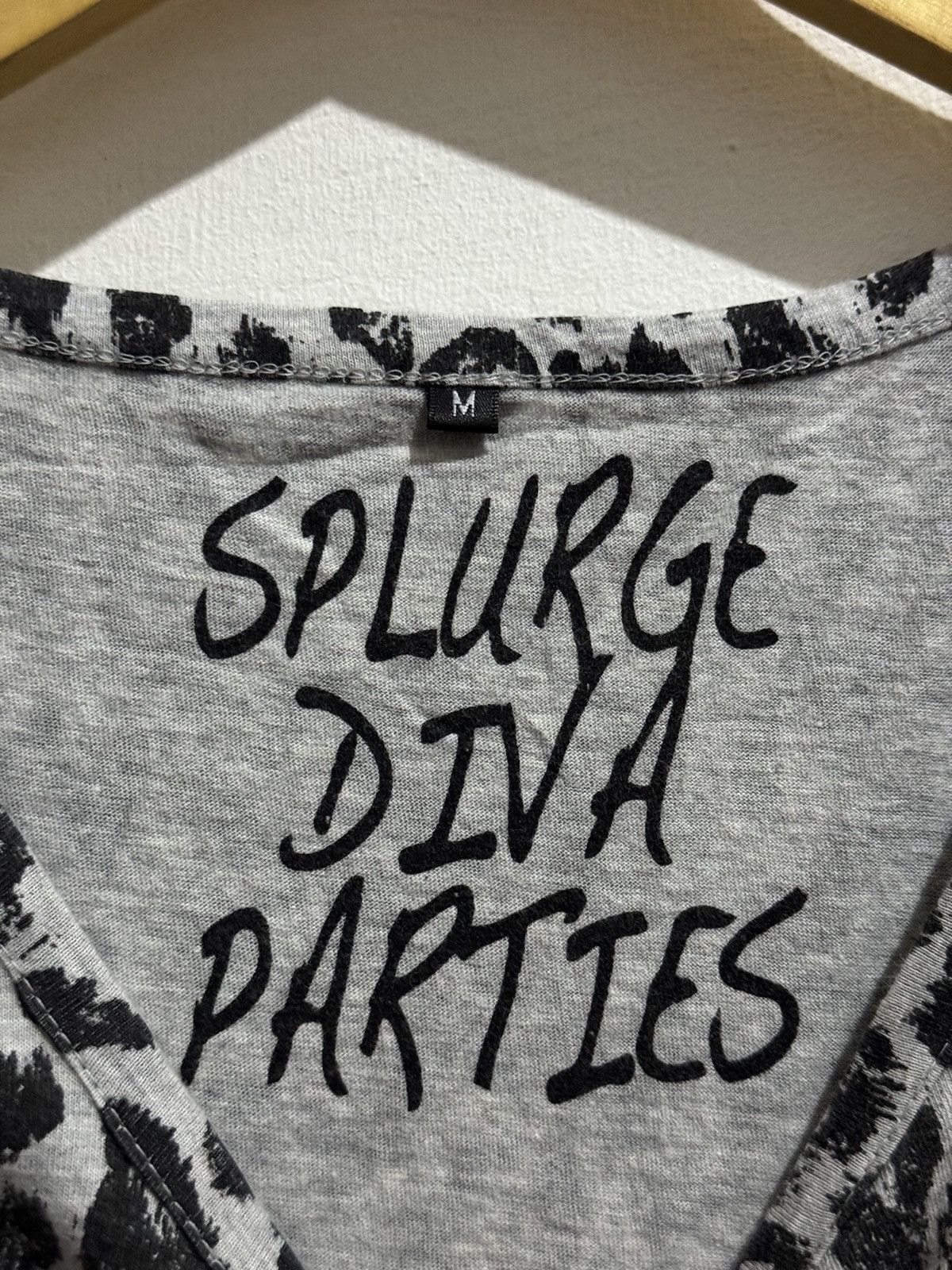 Hysteric Glamour Y2k Splurge Diva Parties leopard ifsixwasnine tee Size M / US 6-8 / IT 42-44 - 4 Thumbnail