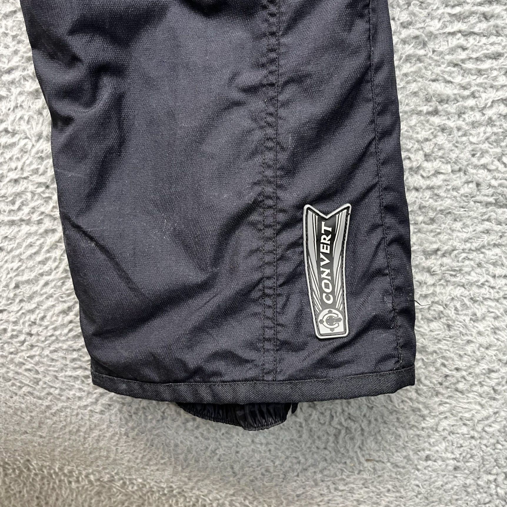 Vintage Columbia Convert Snow Pants Mens Medium Black Nylon Ski Lined Zip Pockets Size US 31 - 5 Thumbnail