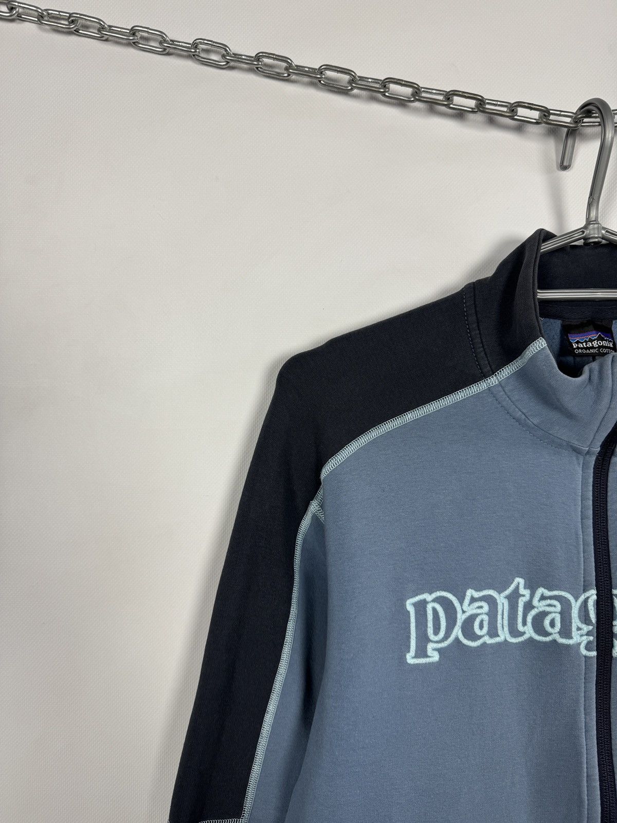 Patagonia Vintage Patagonia Organic Cotton Zip Up Track Jacket Outdoor Size US S / EU 44-46 / 1 - 3 Thumbnail